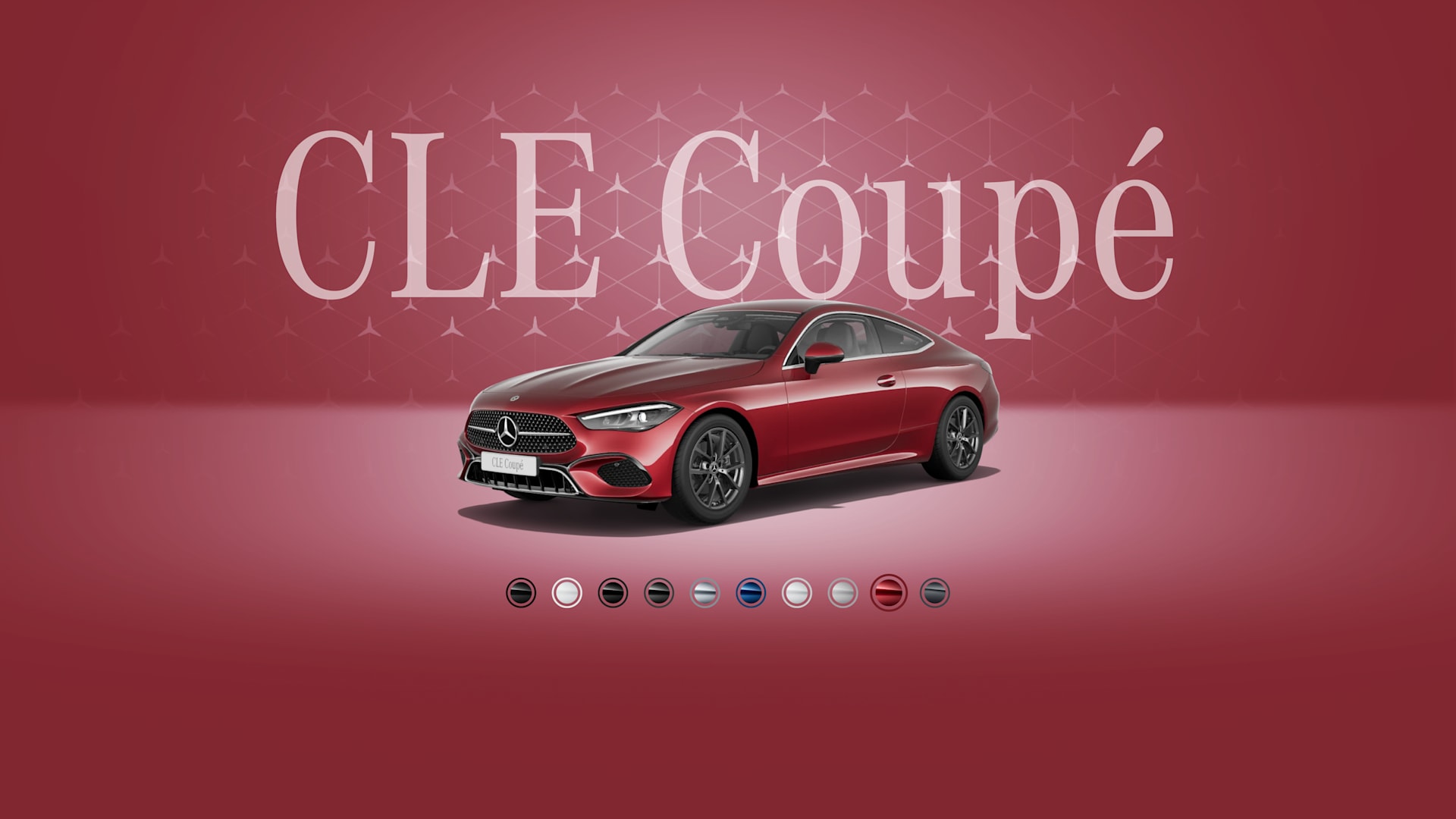 CLE Coupé MANUFAKTUR: Pataqoniya qırmızısı, metallik