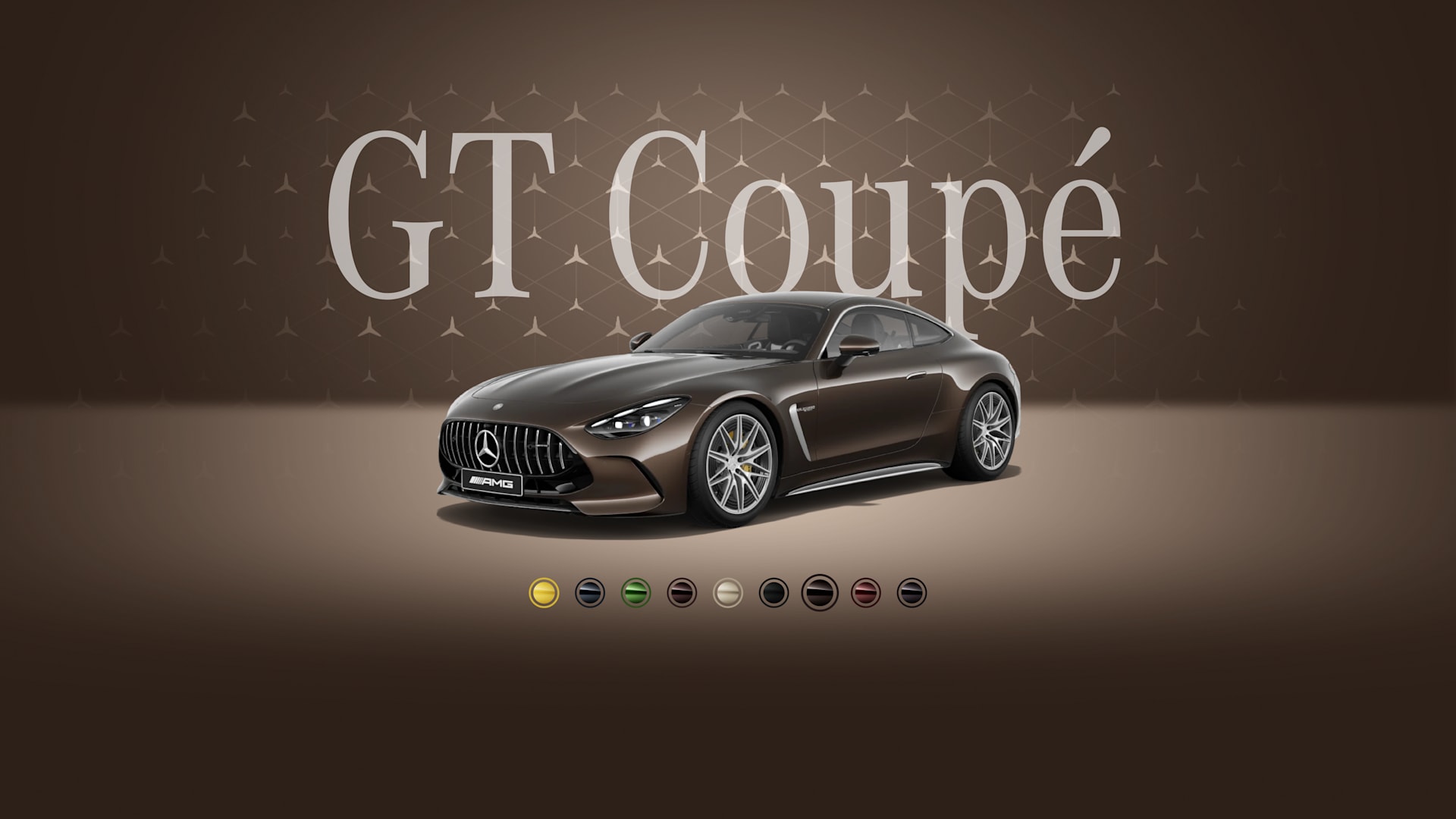 Mercedes-AMG GT Coupé Tünd qayalı dağ qəhvəyisi