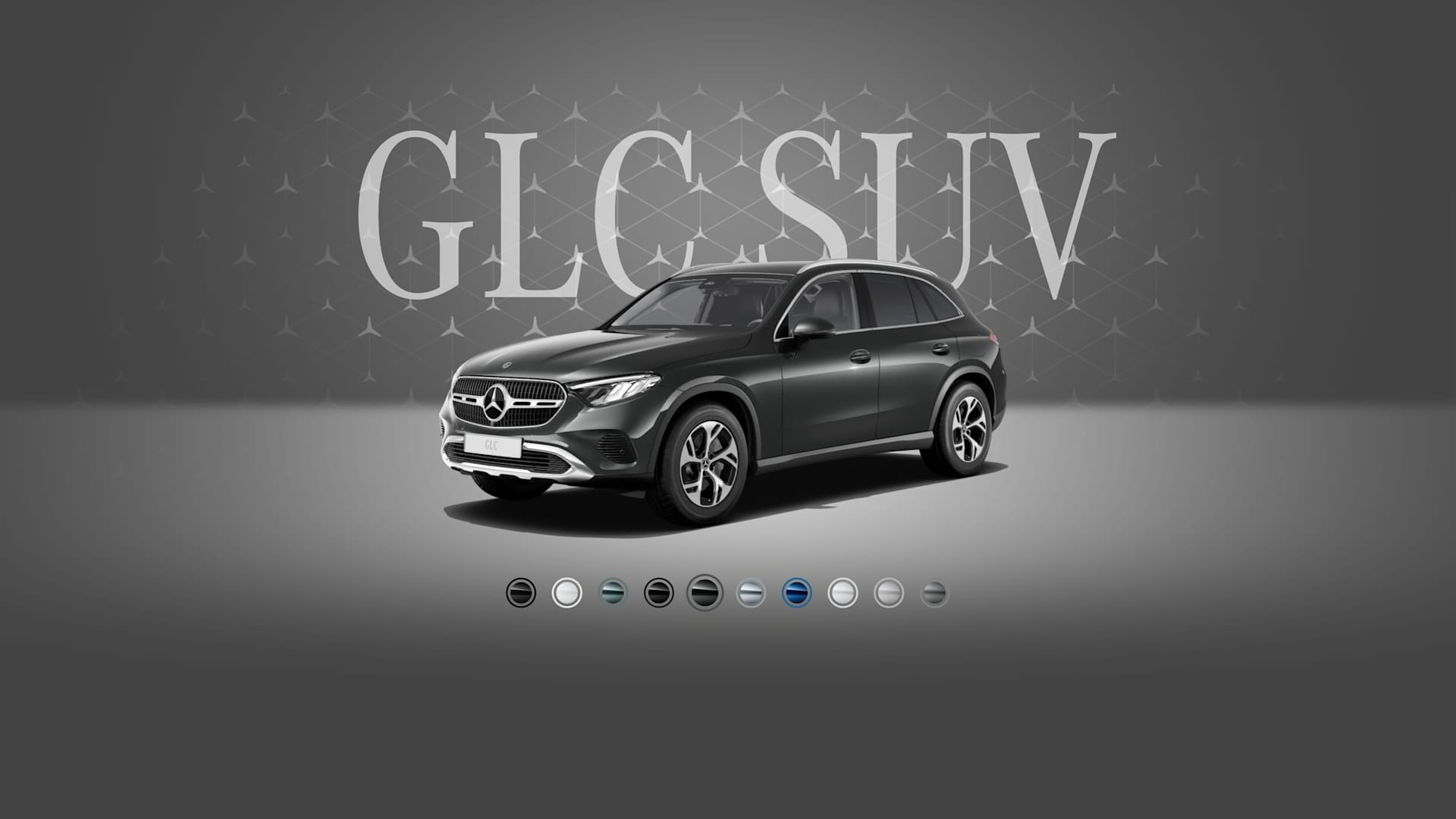 GLC SUV Qrafit boz, metallik