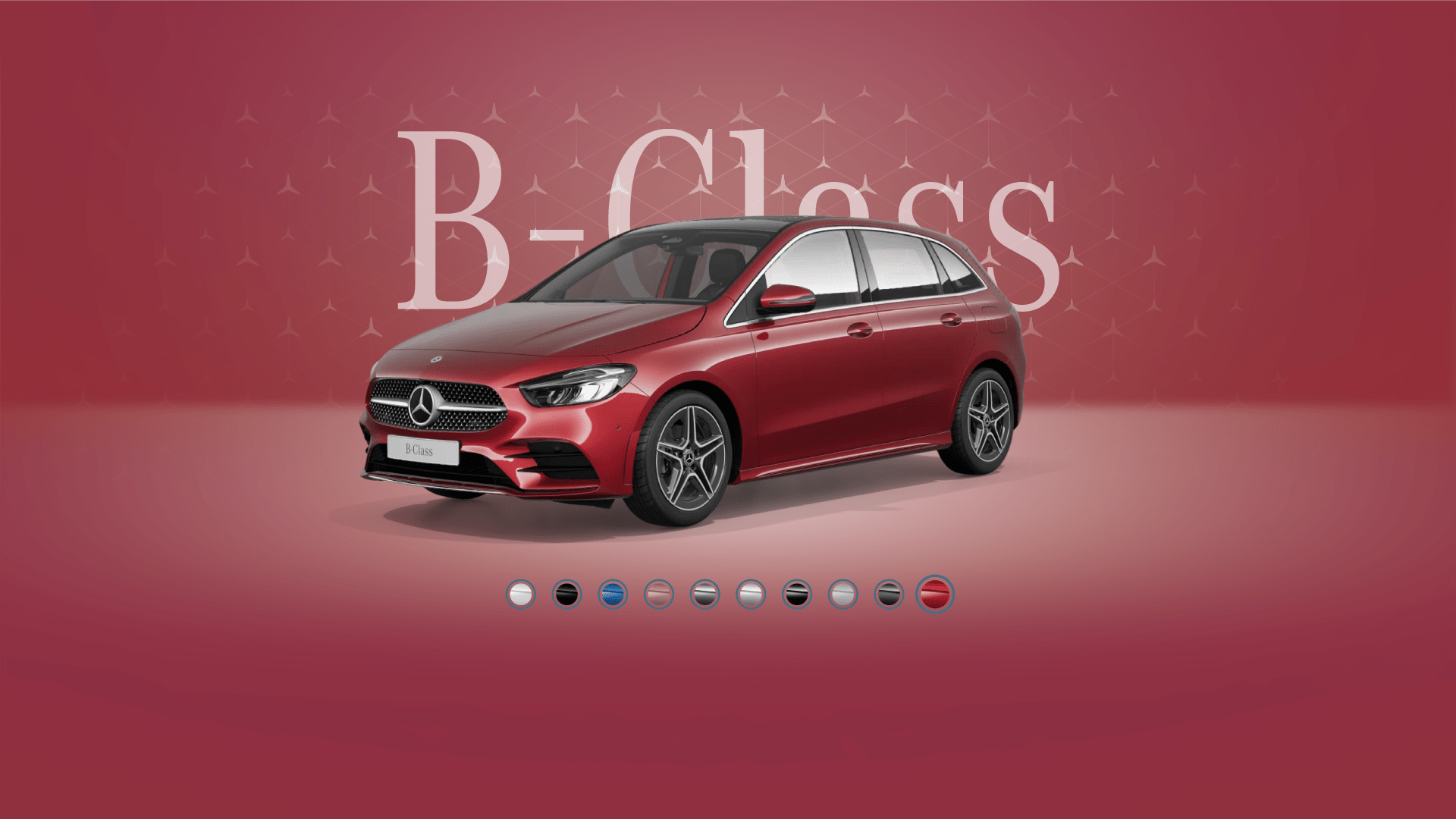 B-Class Hetçbek MANUFAKTUR: Pataqoniya qırmızısı, metallik