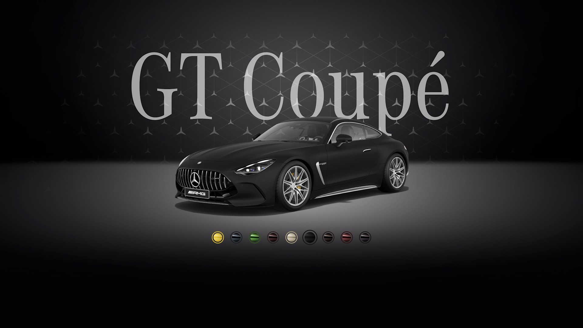 Mercedes-AMG GT Coupé MANUFAKTUR: Gecə qarası, magno