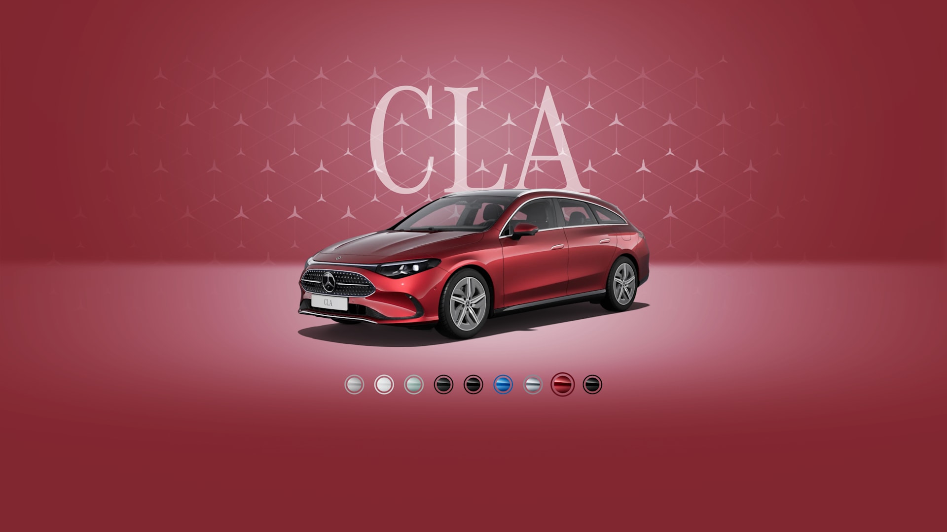 CLA Shooting Brake MANUFAKTUR: Pataqoniya qırmızısı, metallik