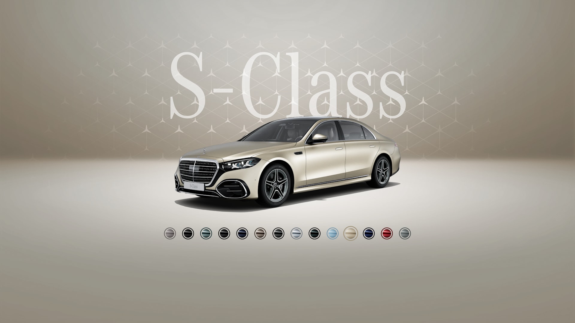Yeni S-Class MANUFAKTUR: Kalahari qızılı, magno