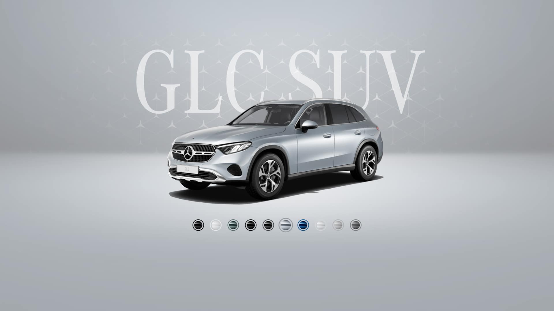GLC SUV Hi-tech gümüşü, metallik