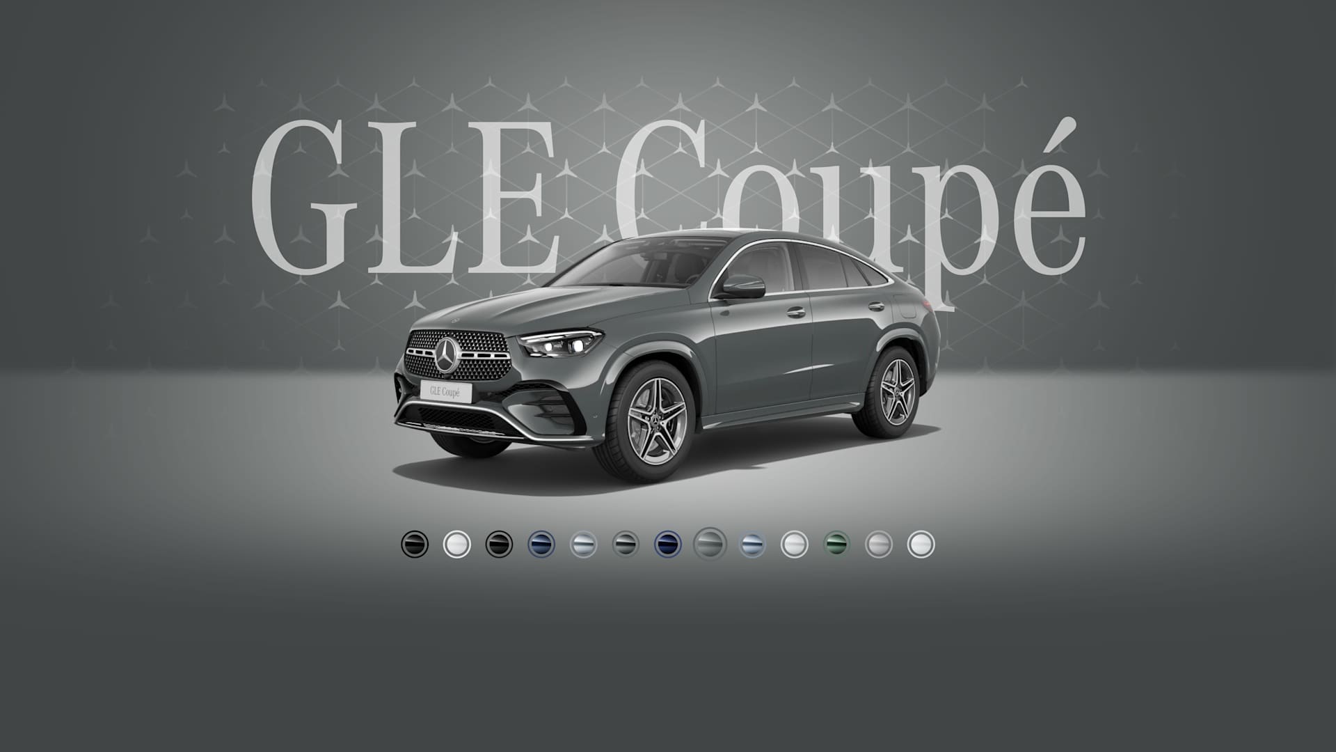 GLE Coupé MANUFAKTUR: Silisium boz, adi boya