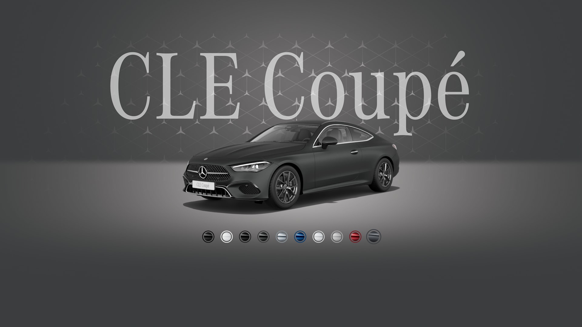 CLE Coupé MANUFAKTUR: Qrafit boz, magno