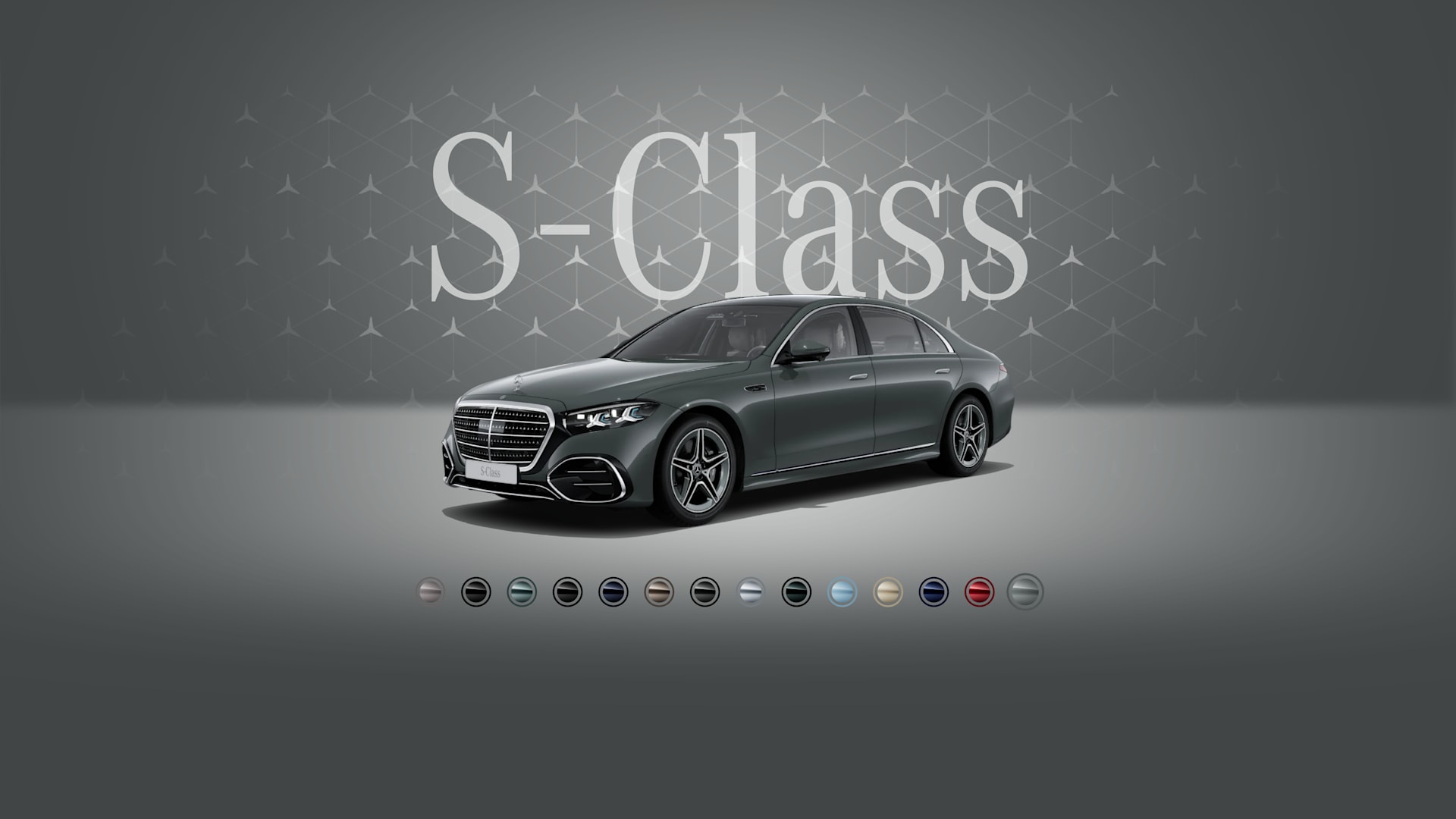 Yeni S-Class MANUFAKTUR: Silisium boz, adi boya