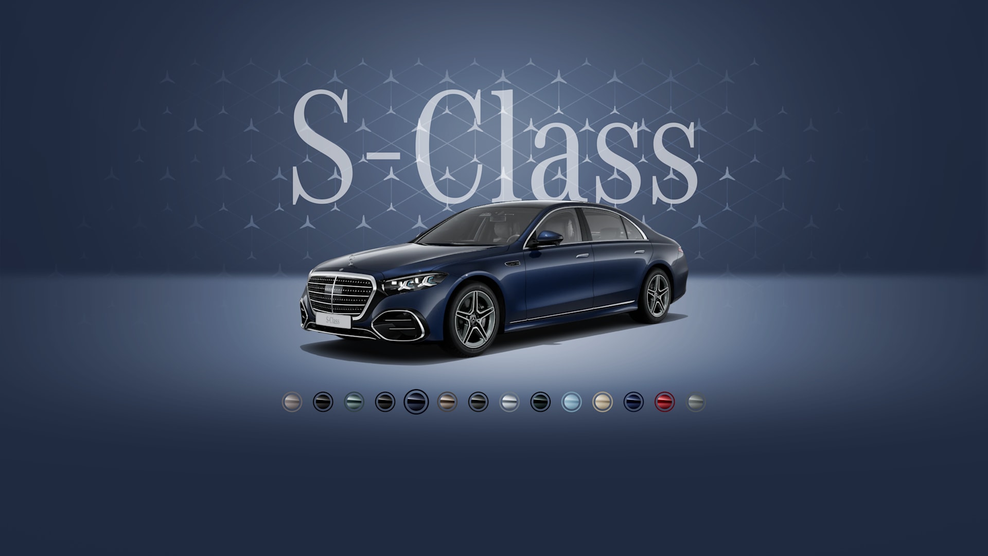 Yeni S-Class Dəniz mavisi, metallik