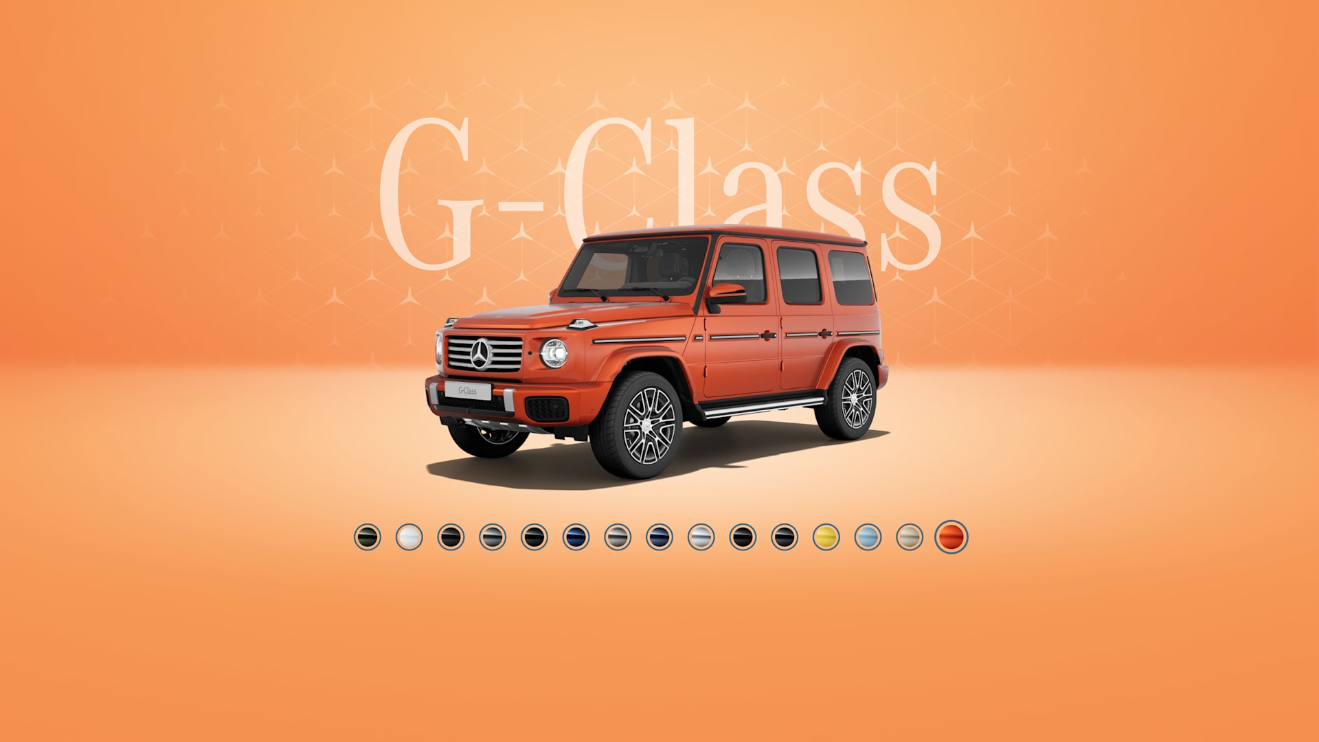 G-Class MANUFAKTUR: Mis narıncısı, magno