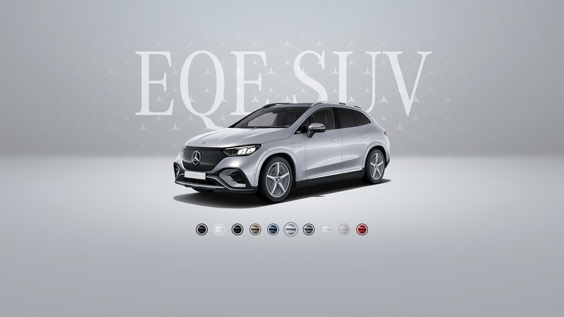 EQE SUV Hi-tech gümüşü, metallik