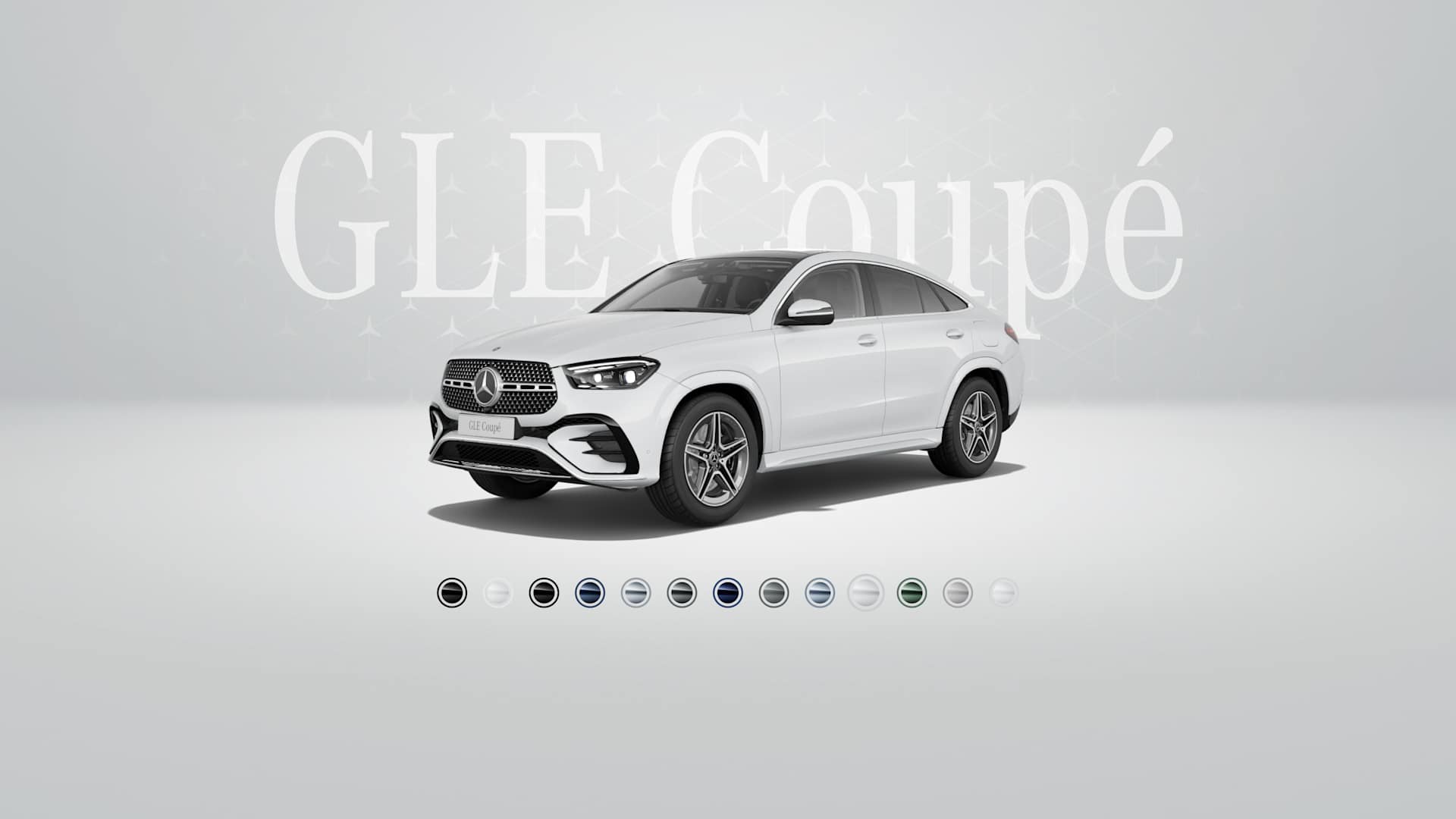 GLE Coupé MANUFAKTUR: Opalit ağ, parlaq