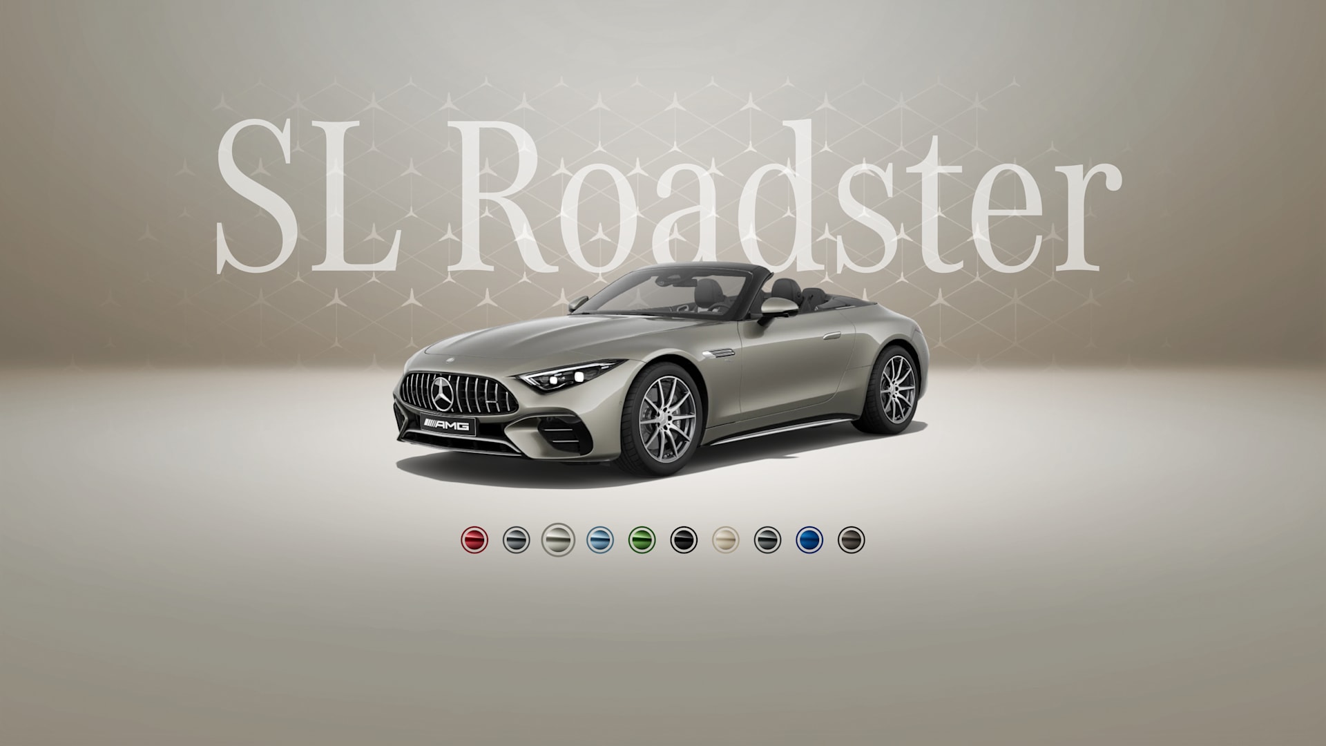 Mercedes-AMG SL Rodster Araqonit gümüşü, metallik