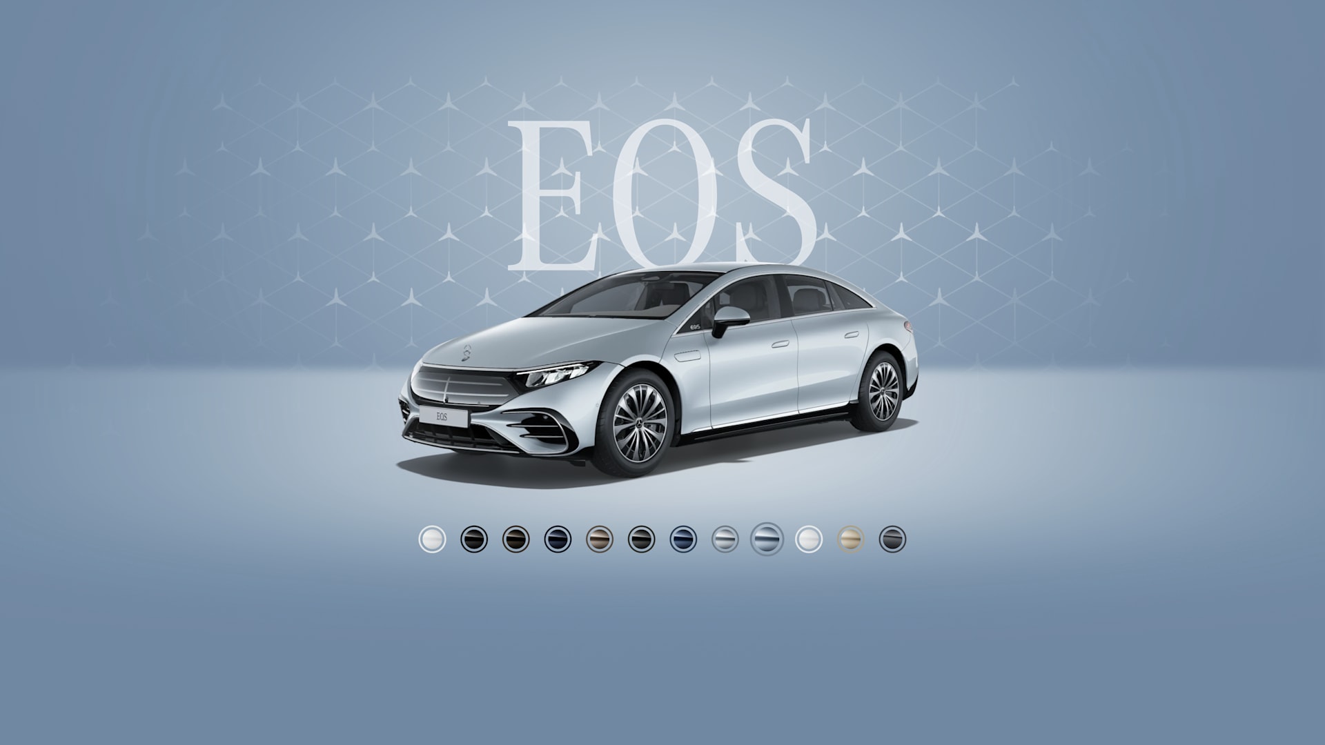EQS sedan MANUFAKTUR: Kot-d’Azur açıq mavi, metallik