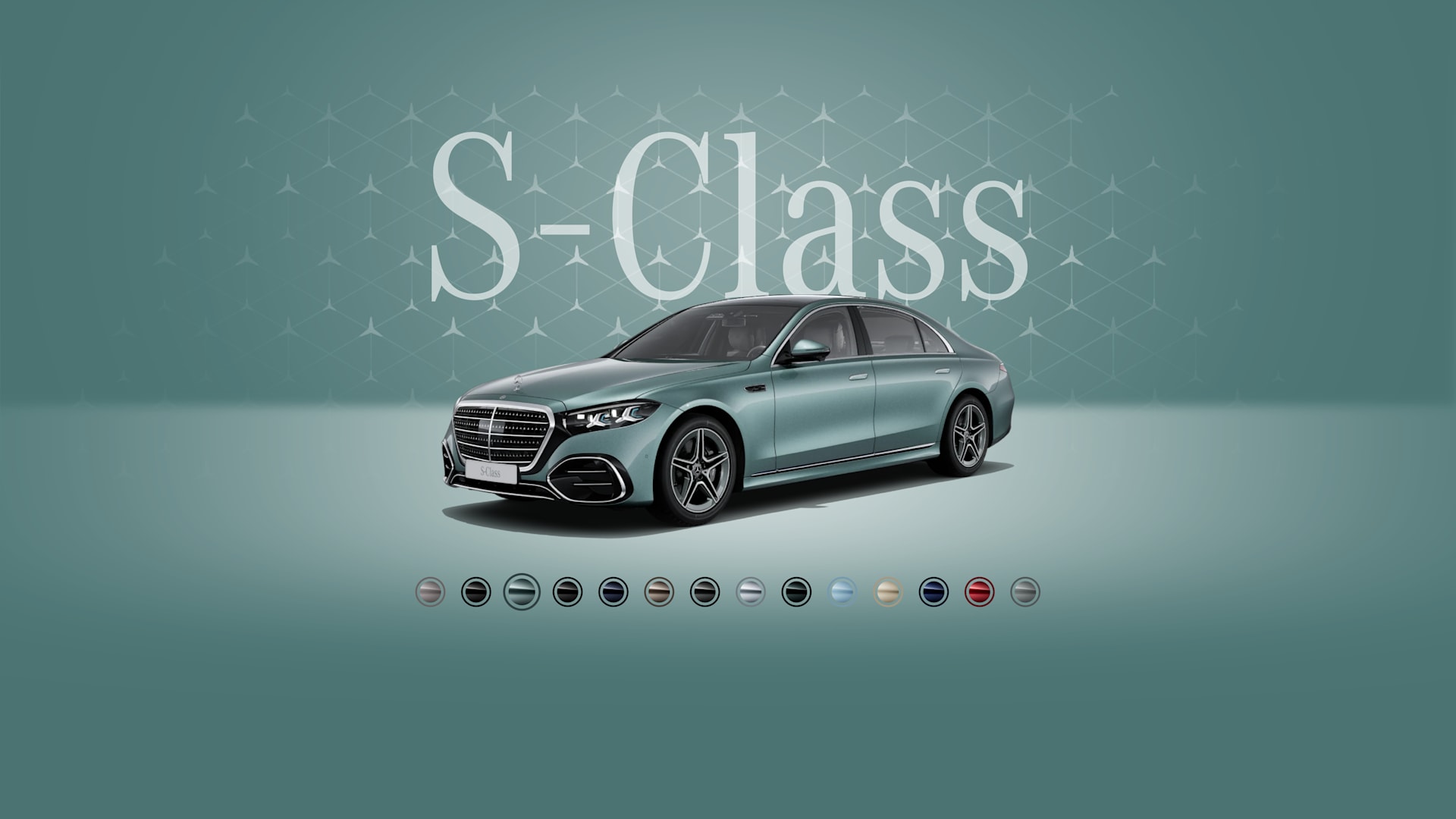 Yeni S-Class Verde gümüşü, metallik
