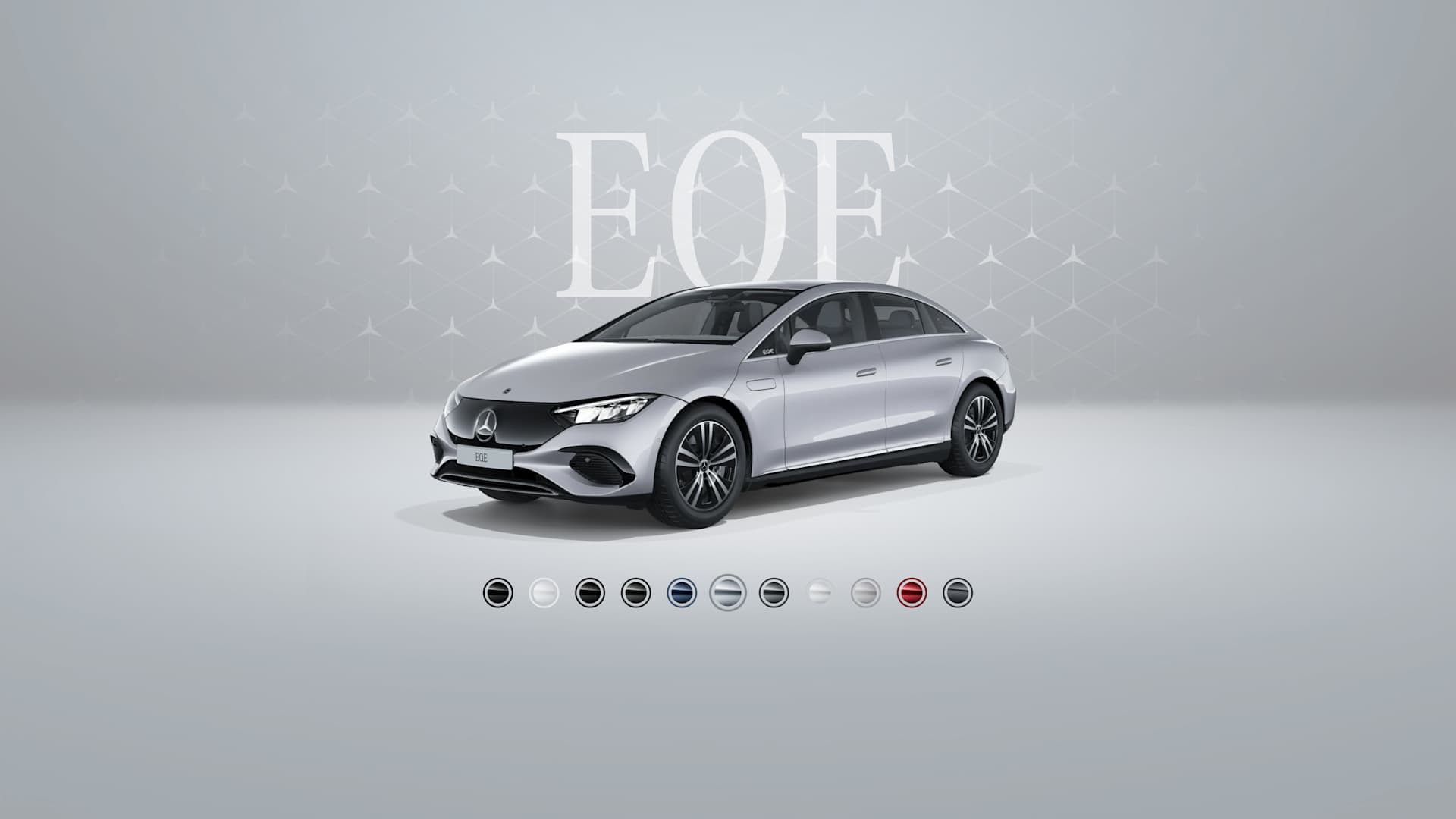 EQE sedan Hi-tech gümüşü, metallik