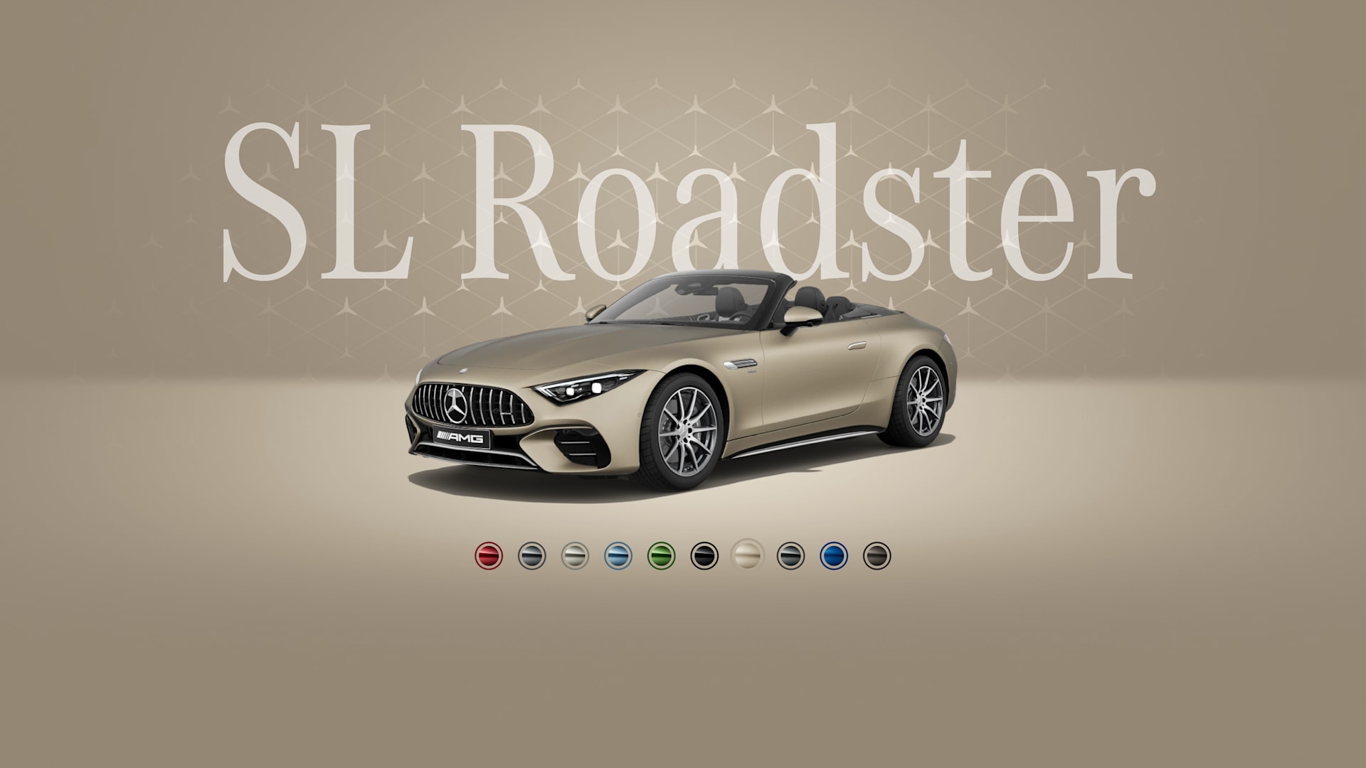 Mercedes-AMG SL Rodster MANUFAKTUR: Kalahari qızılı, metallik
