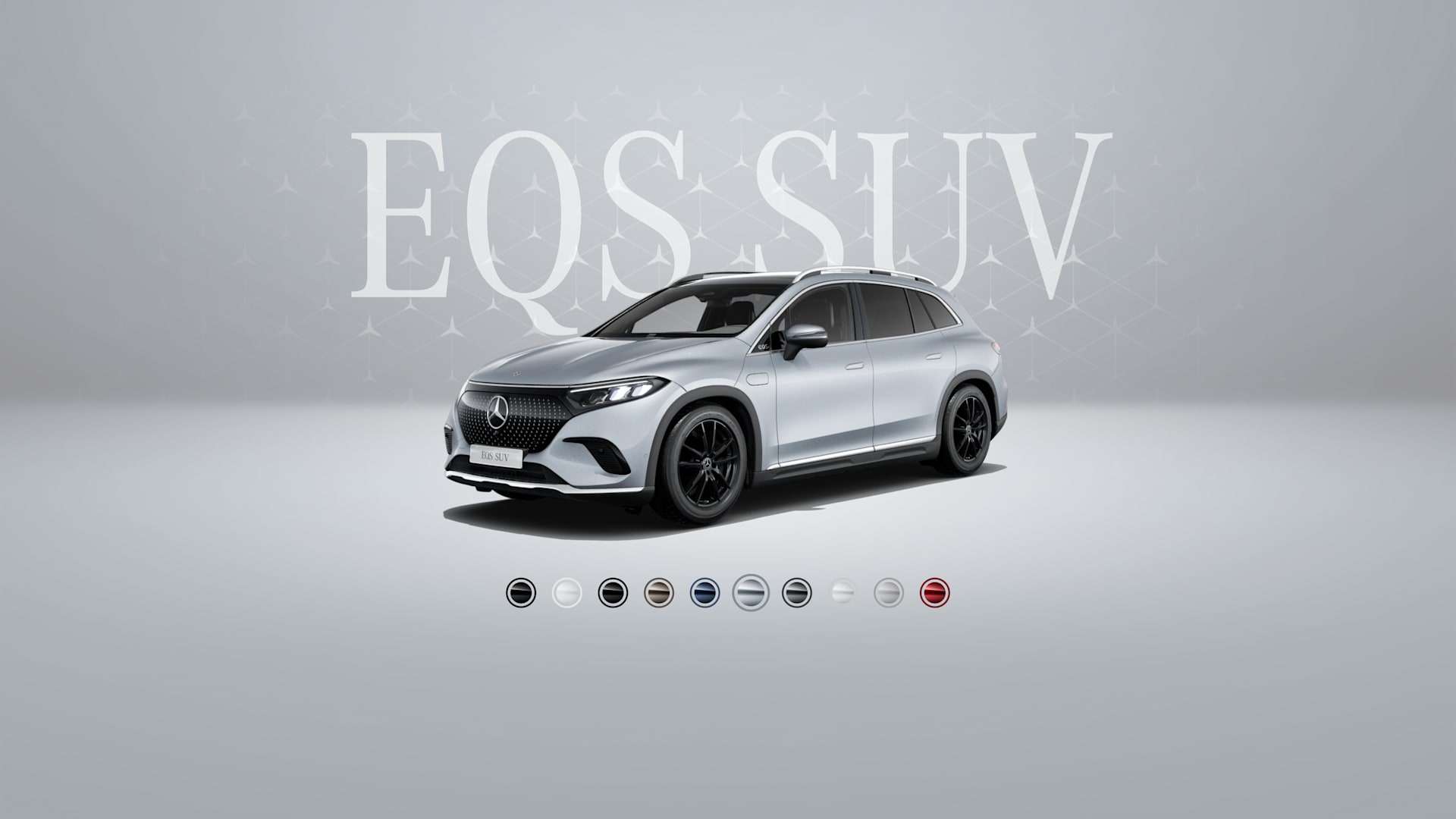 EQS SUV Hi-tech gümüşü, metallik