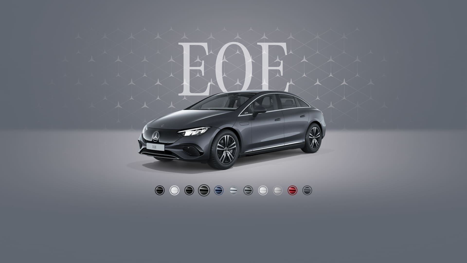 EQE sedan Qrafit boz, metallik