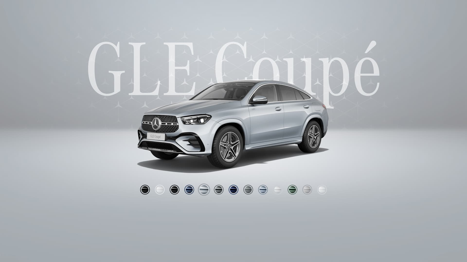GLE Coupé Hi-tech gümüşü, metallik