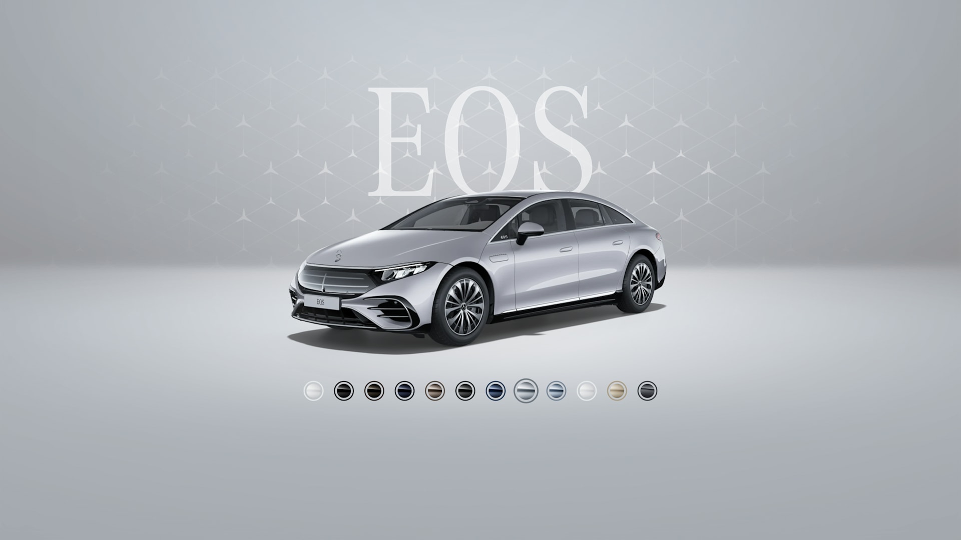 EQS sedan Hi-tech gümüşü, metallik