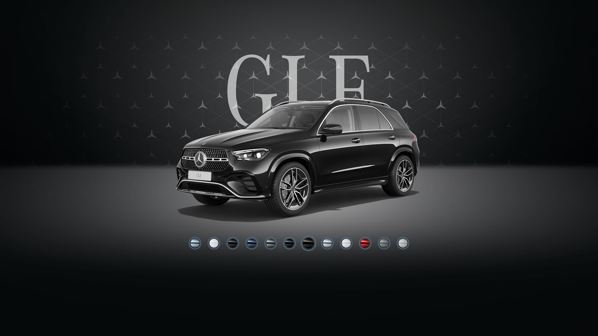 GLE SUV Obsidian qara