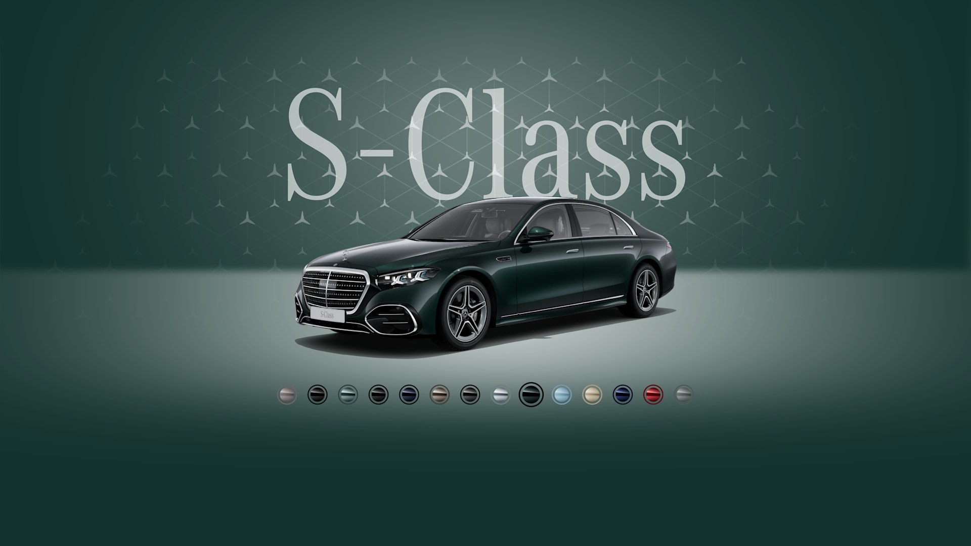 Yeni S-Class Zümrüd yaşılı, metallik