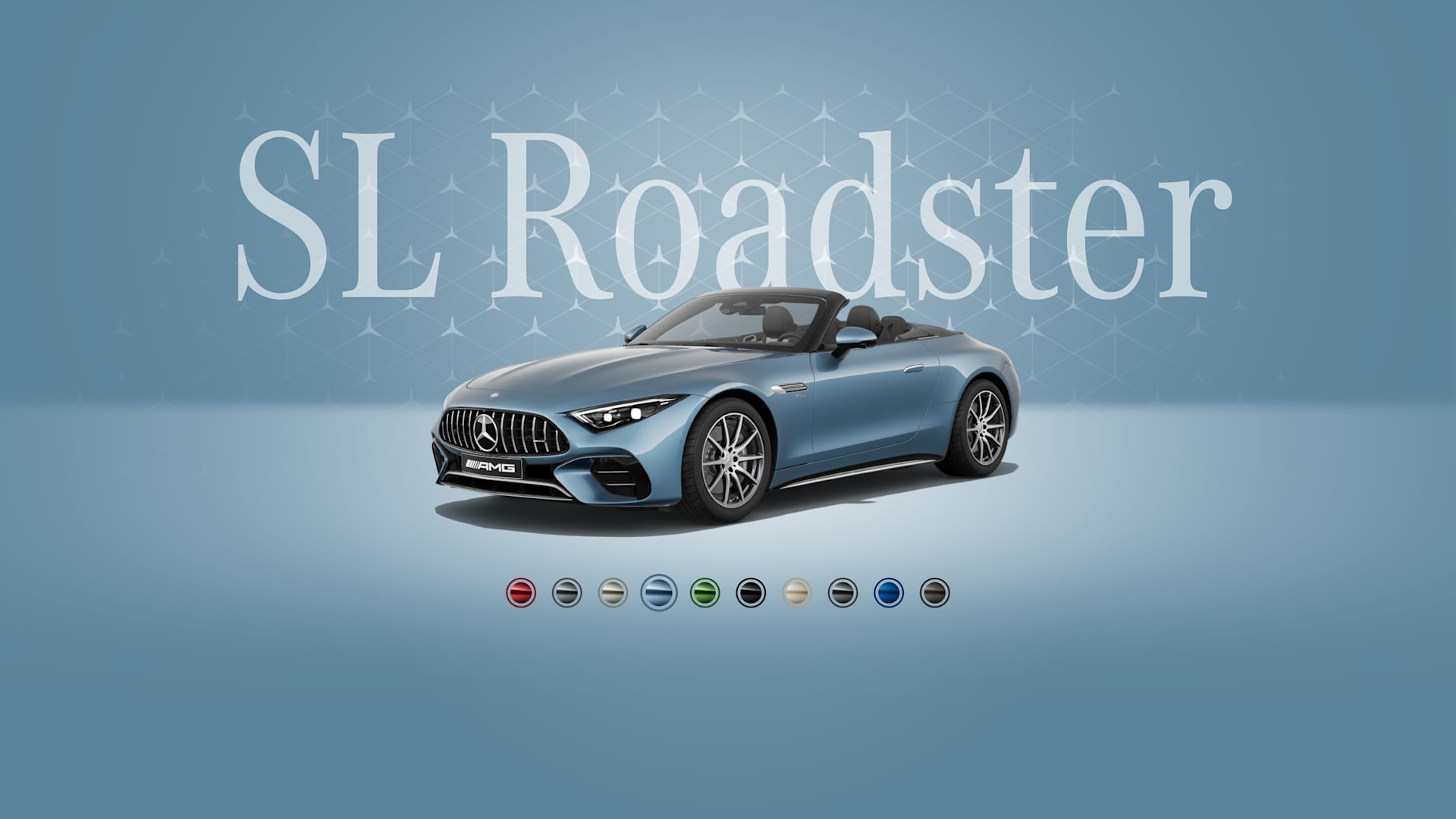 Mercedes-AMG SL Rodster İndiqolit mavi, metallik