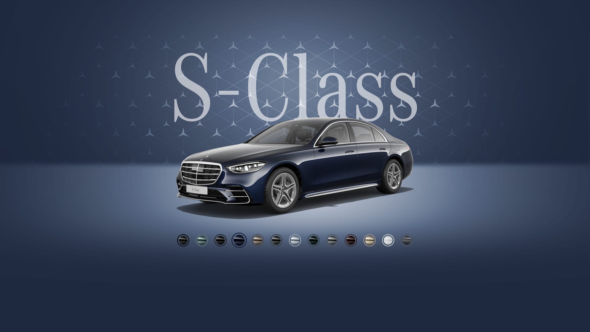 S-Class Dəniz mavisi, metallik