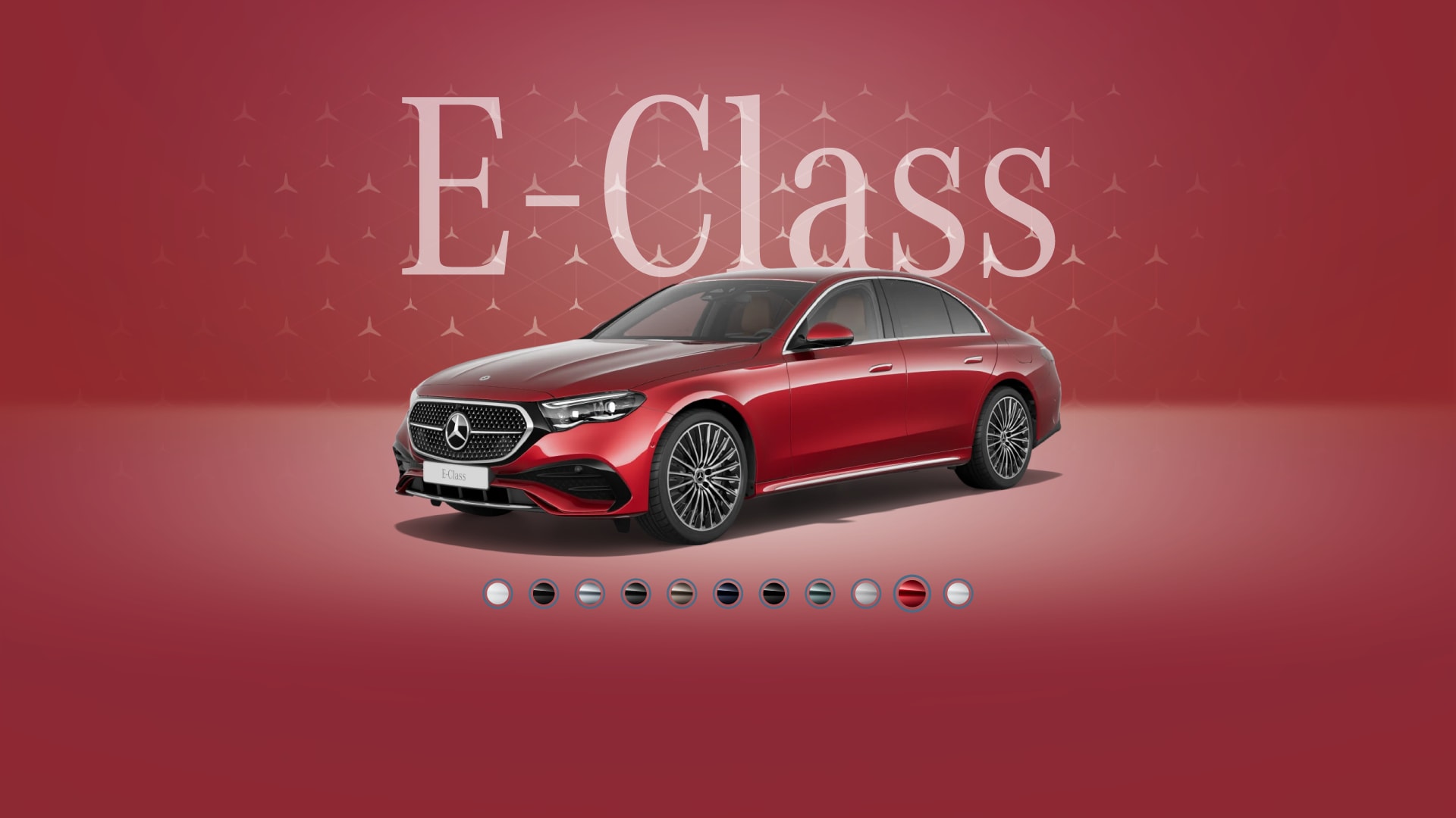 E-Class MANUFAKTUR: Sümbül qırmızısı, metallik