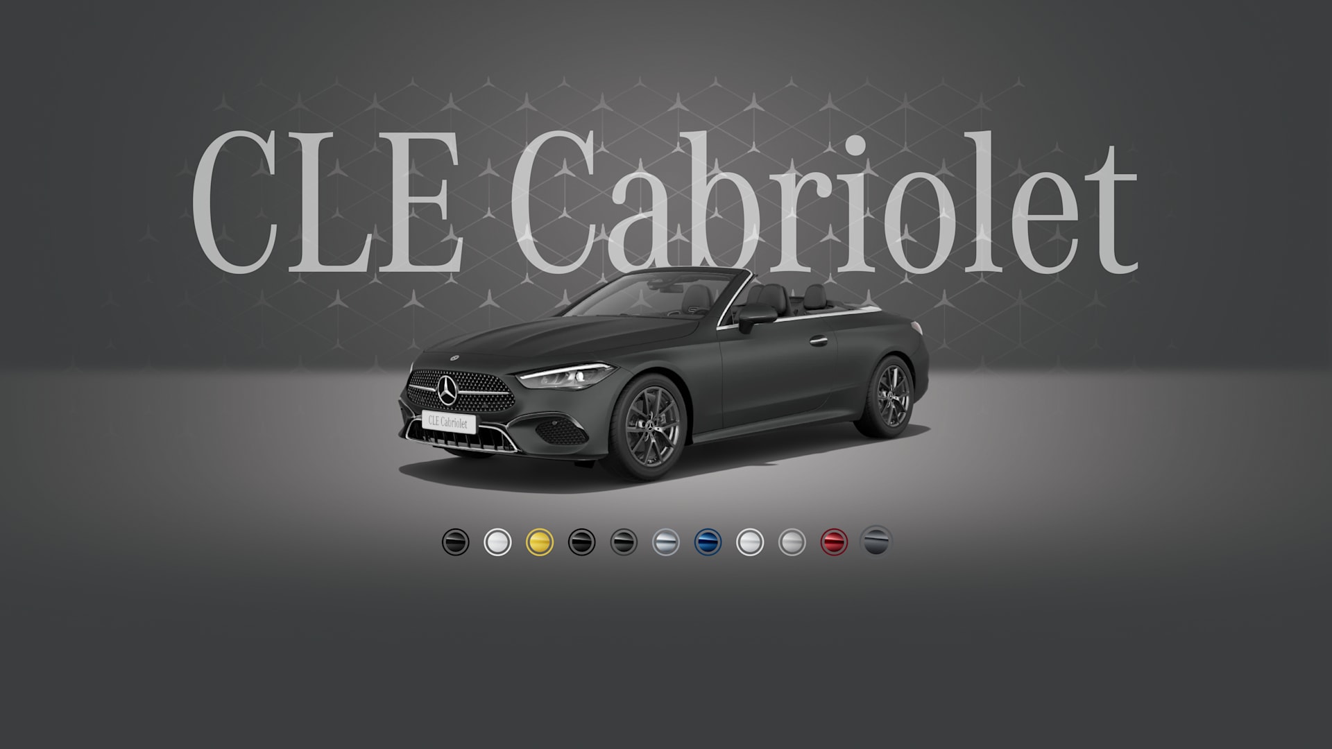 CLE Kabriolet MANUFAKTUR: Qrafit boz, magno