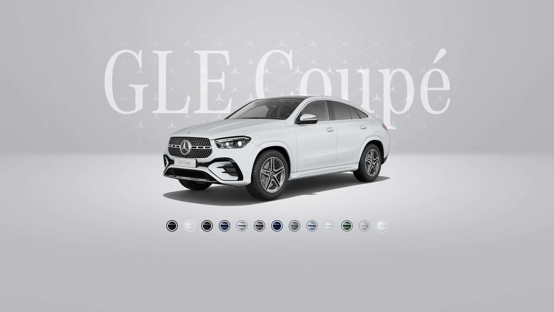 GLE Coupé MANUFAKTUR: Opalit ağ, magno