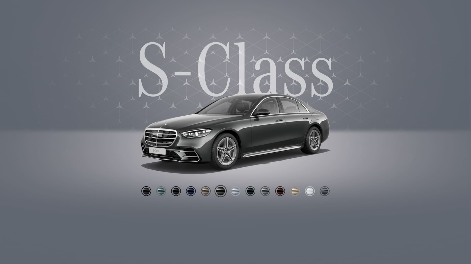 S-Class Qrafit boz, metallik