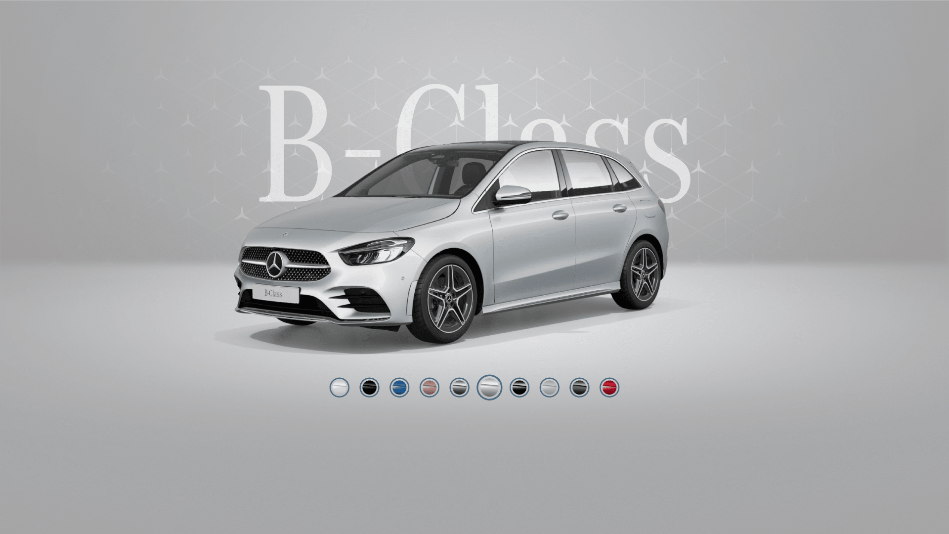 B-Class Hetçbek İridium gümüşü, metallik