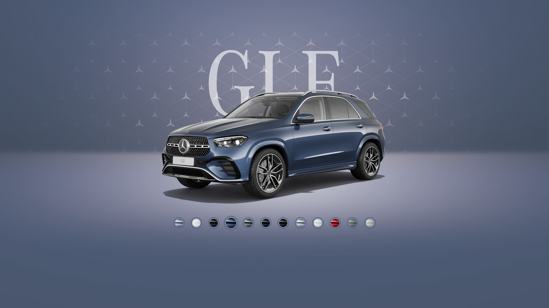 GLE SUV Sodalit mavi