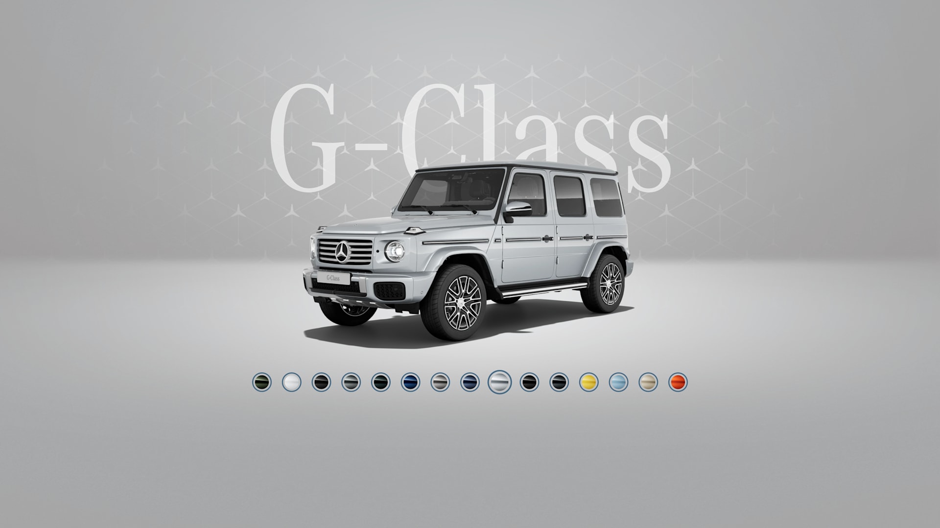 G-Class İridium gümüşü, metallik