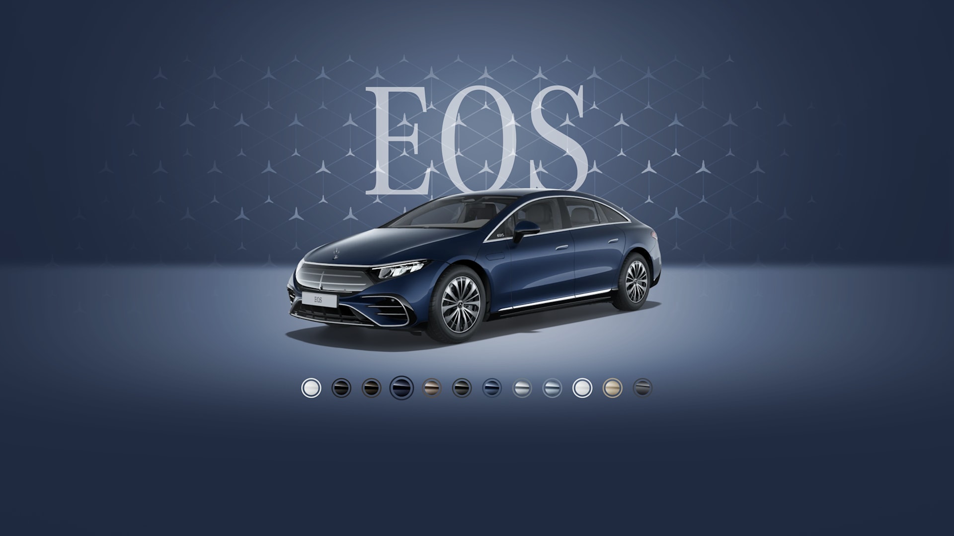 EQS sedan Dəniz mavisi, metallik