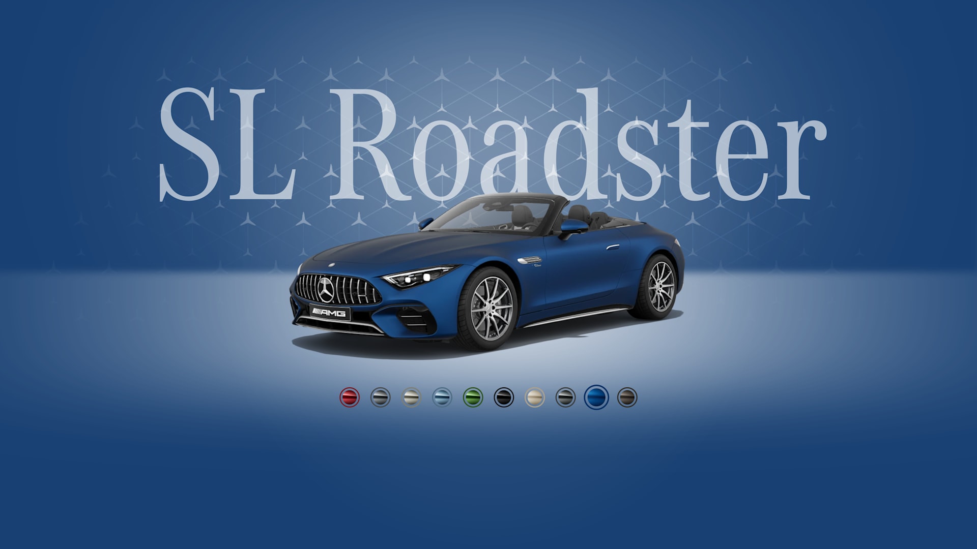 Mercedes-AMG SL Rodster MANUFAKTUR: Spektral mavi, magno
