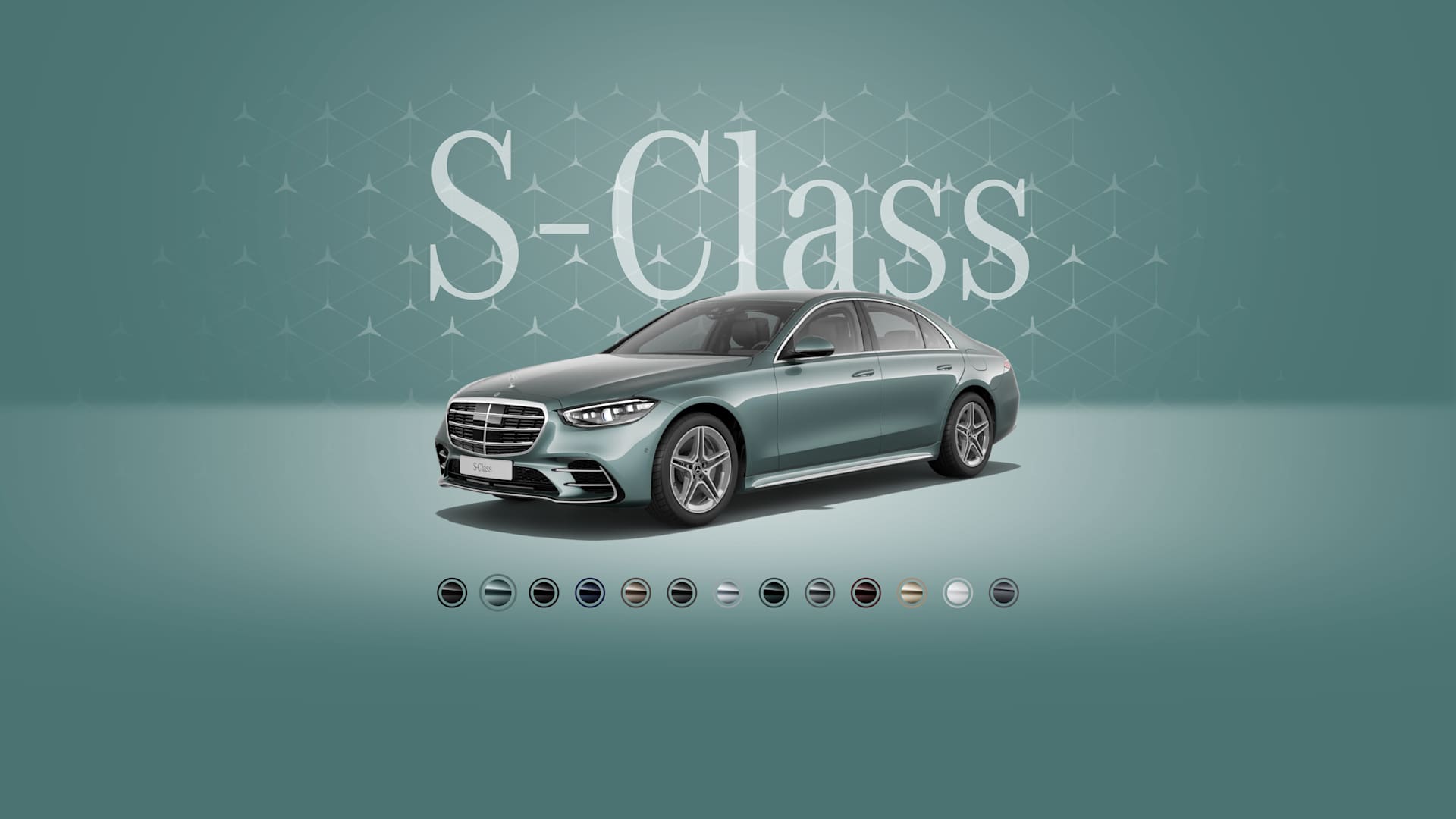 S-Class Verde gümüşü, metallik