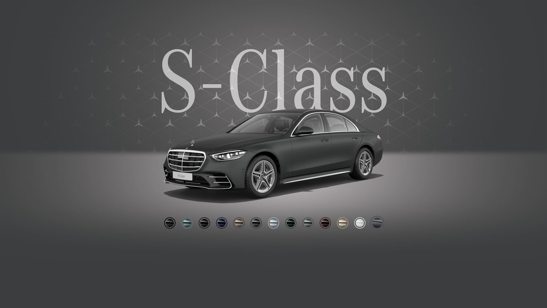 S-Class MANUFAKTUR: Qrafit boz, magno