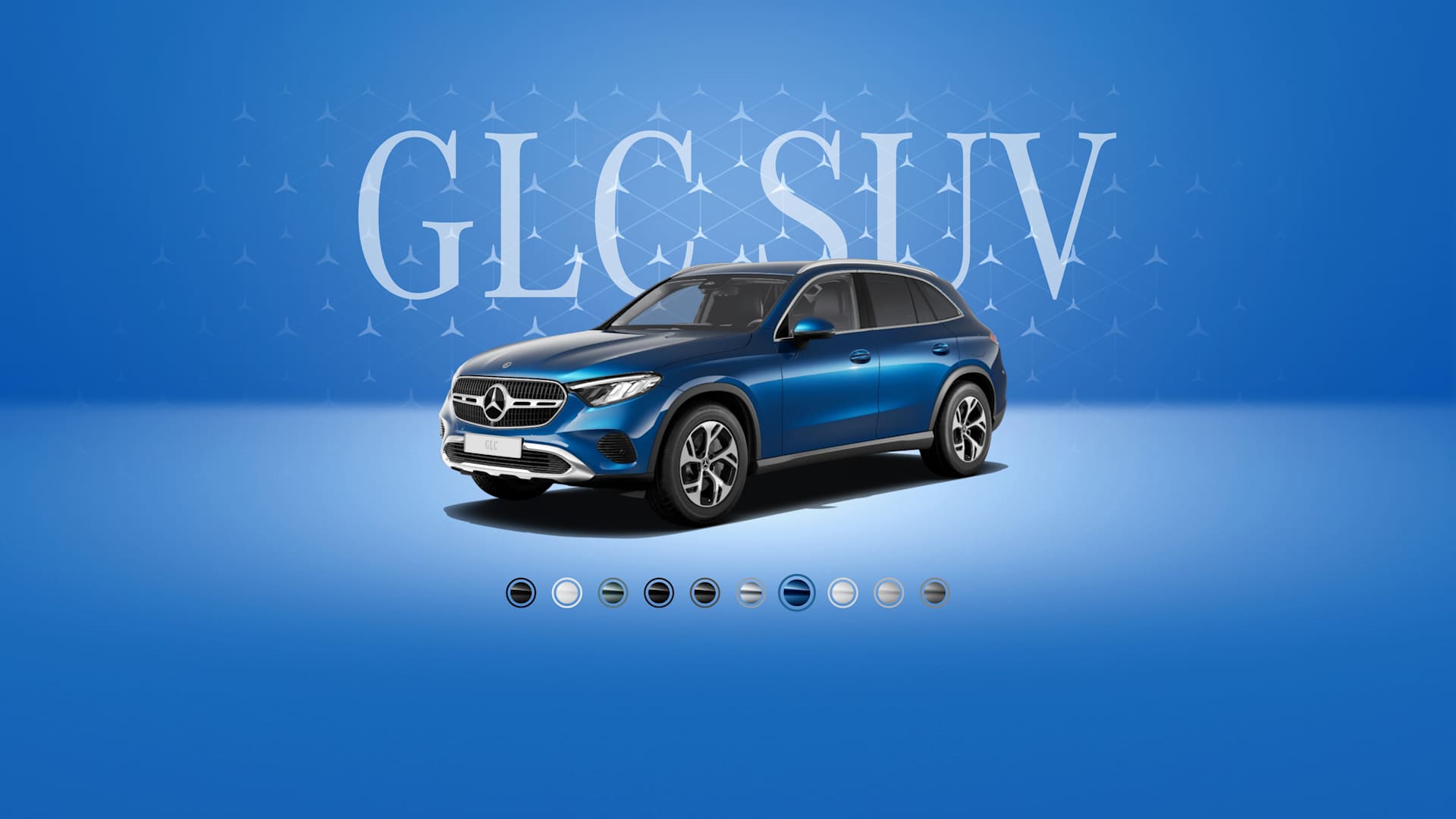 GLC SUV Spektral mavi, metallik