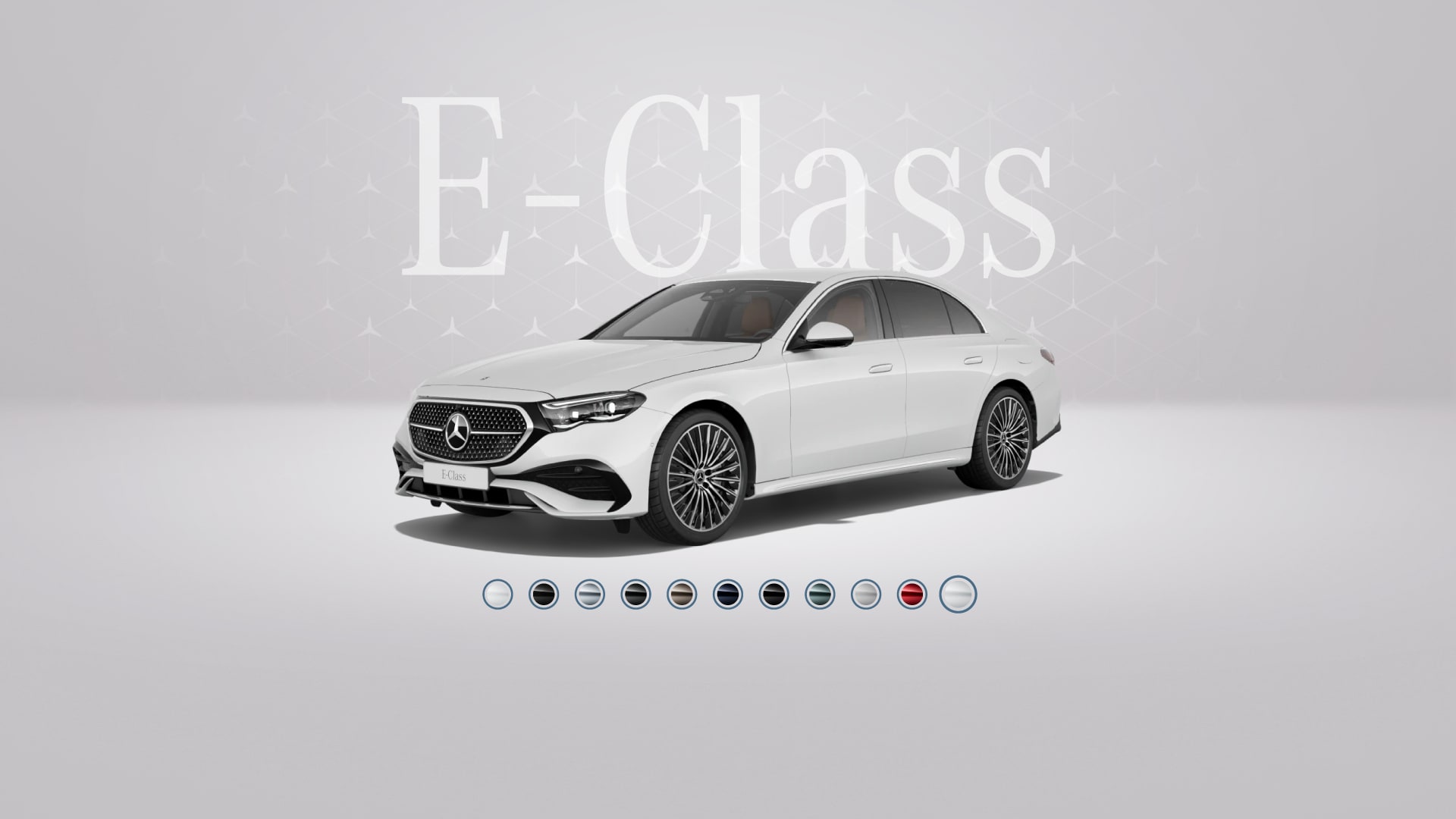 E-Class MANUFAKTUR: Opalit ağ, parlaq