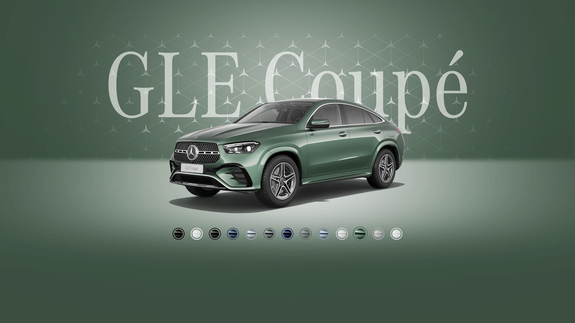GLE Coupé MANUFAKTUR: İrlandiya yaşılı, metallik