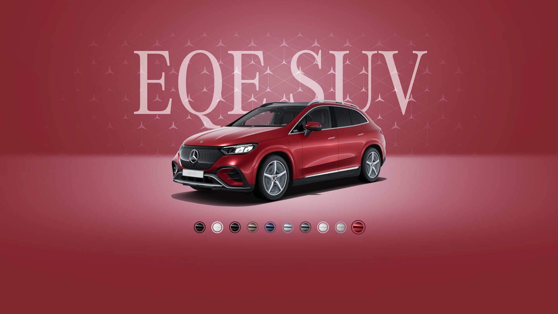 EQE SUV MANUFAKTUR: Pataqoniya qırmızısı, metallik