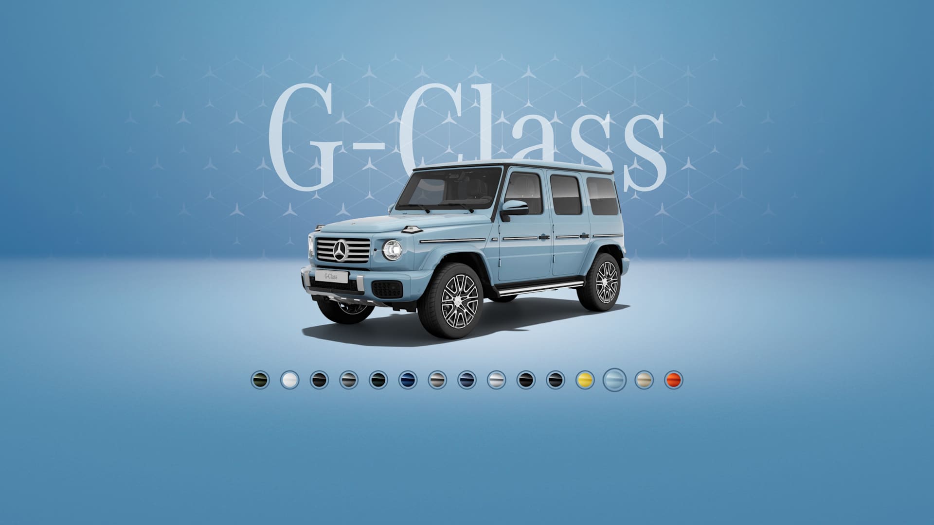 G-Class MANUFAKTUR: Vintaj mavi