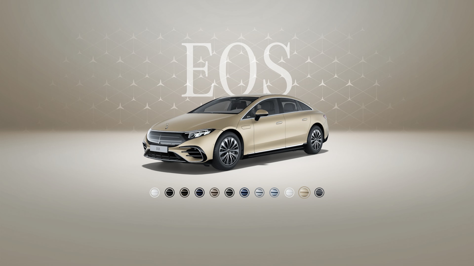 EQS sedan MANUFAKTUR: Kalahari qızılı, magno