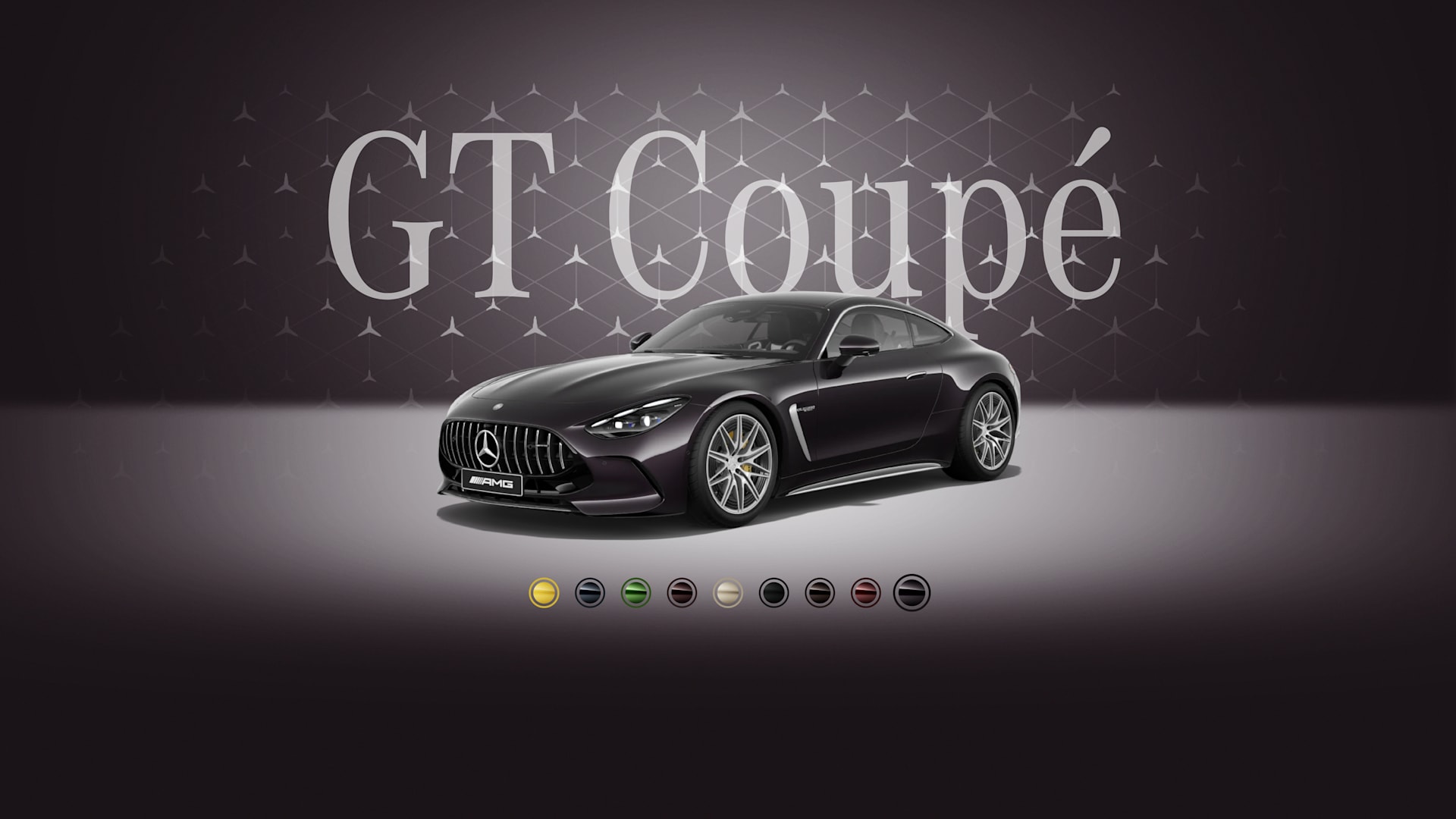 Mercedes-AMG GT Coupé Şimal parıltısı bənövşəyi, metallik