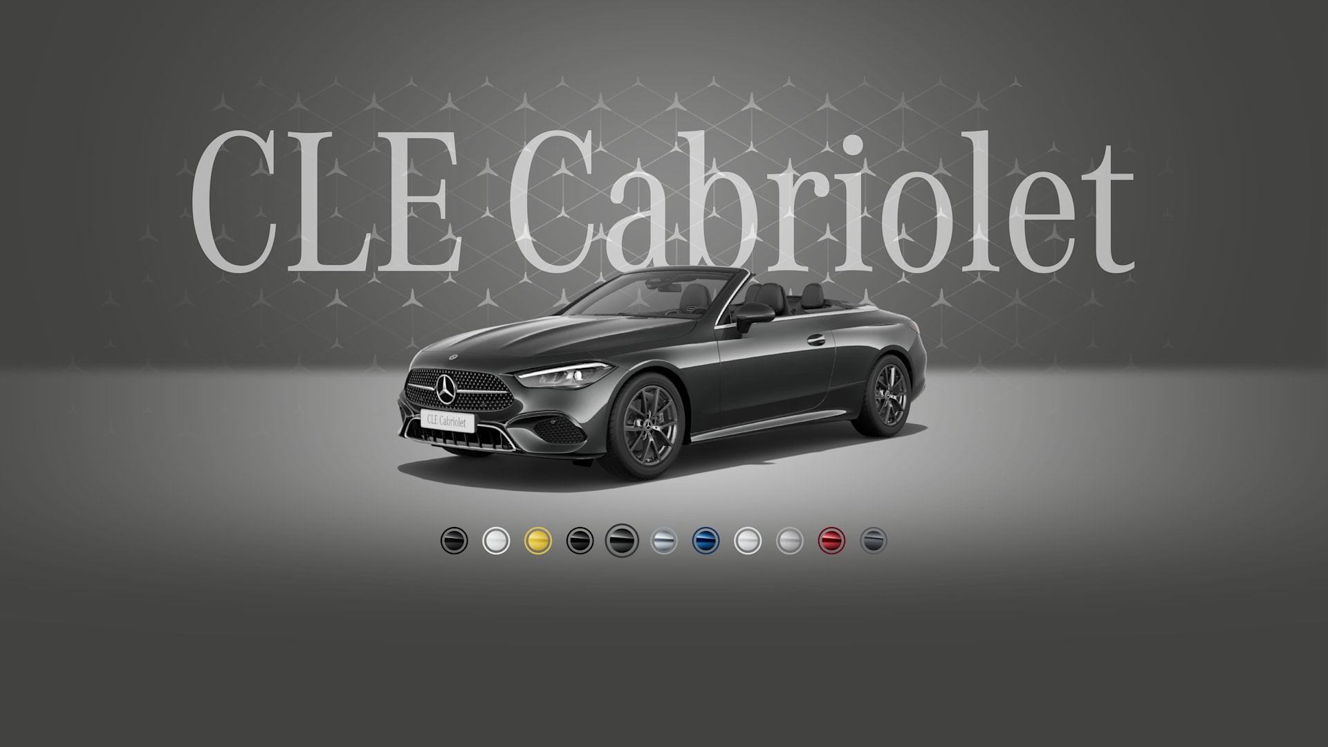 CLE Kabriolet Qrafit boz, metallik