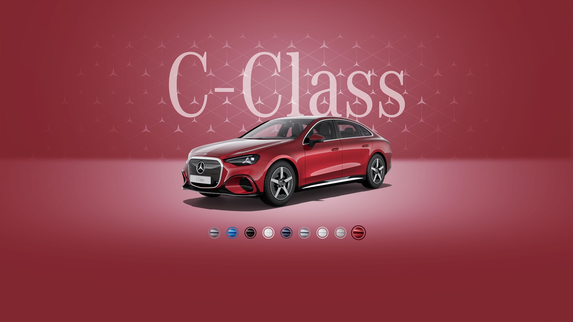 Yeni elektrik C-Class MANUFAKTUR: Pataqoniya qırmızısı, metallik
