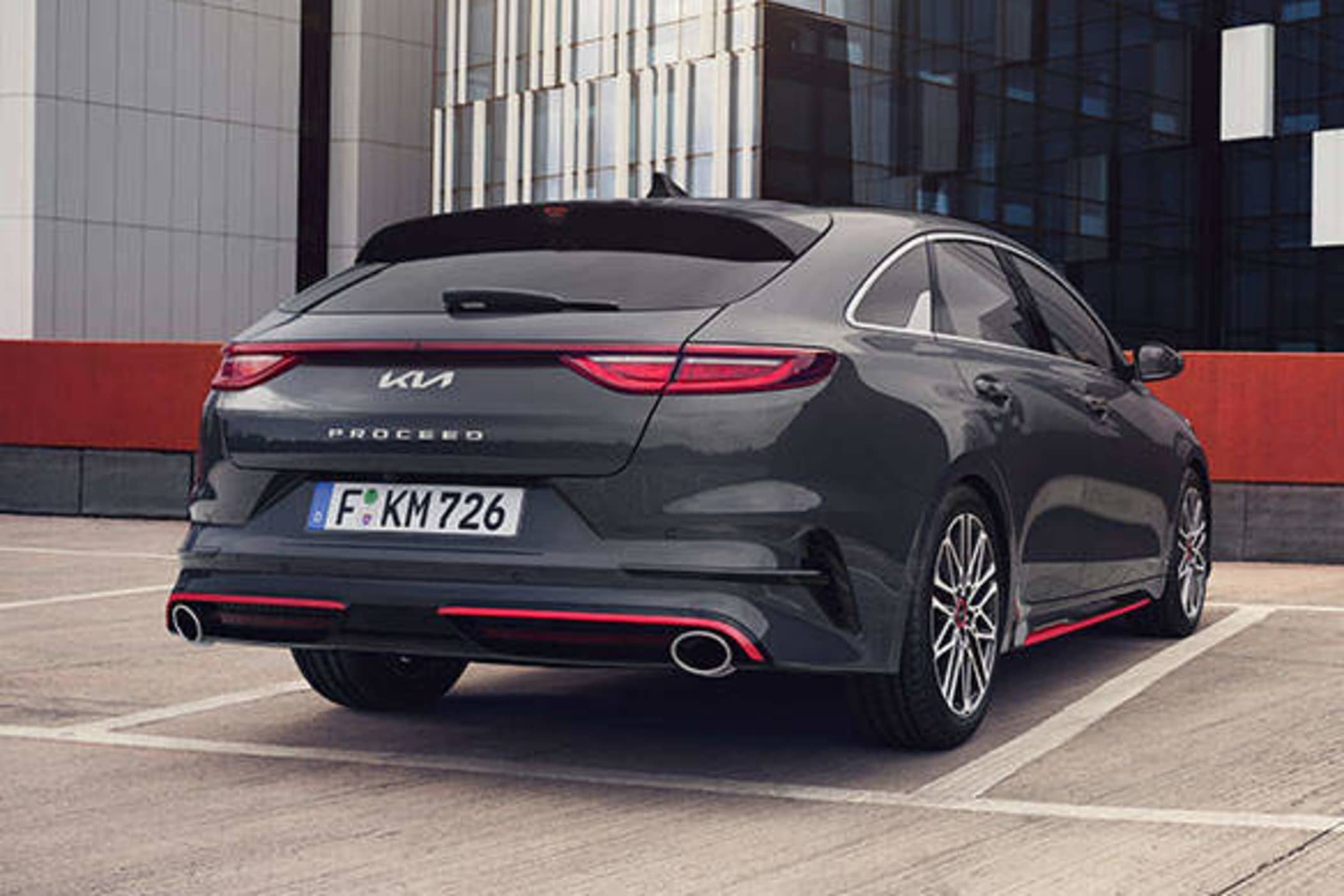 Kia proceed rear design