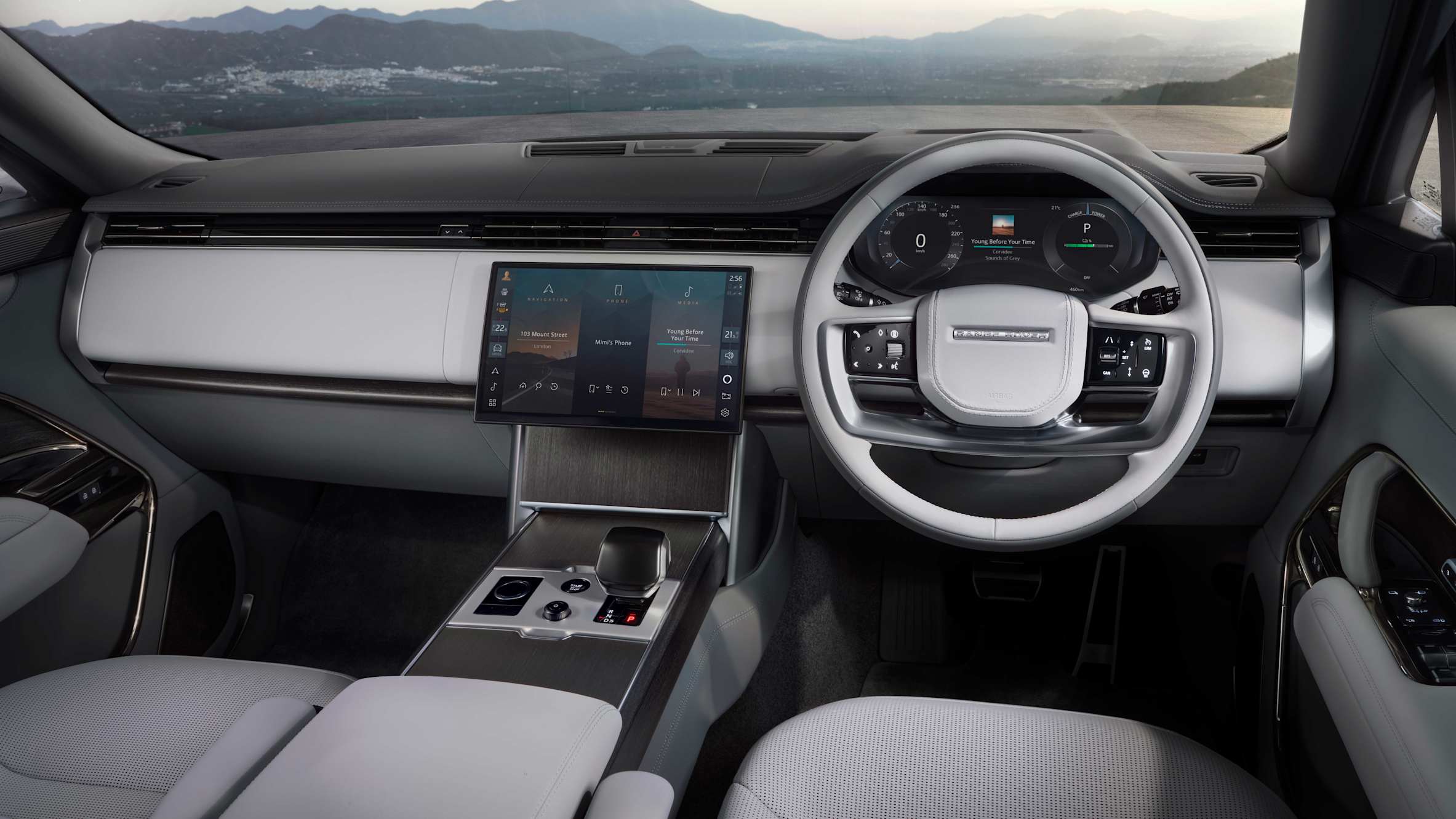 Range Rover Electric luxury interior